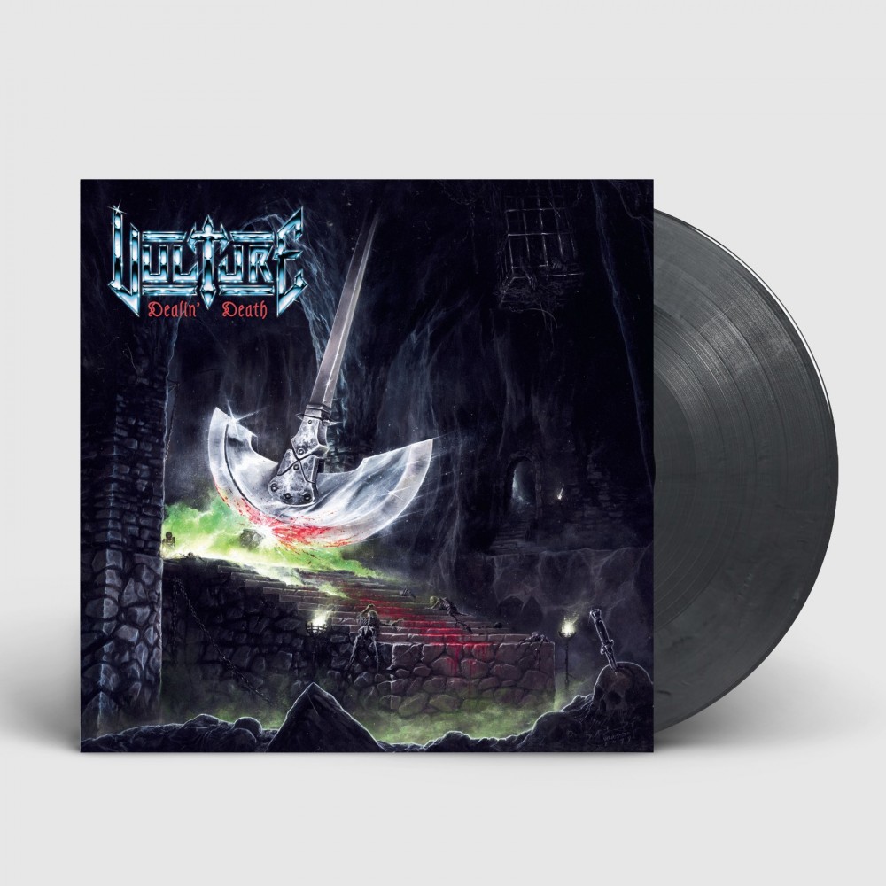 VULTURE - Dealin' Death · SLATE GREY LP VULTURE - Dealin' Death · SLATE GREY LP (Heavy Metal Vinyl)