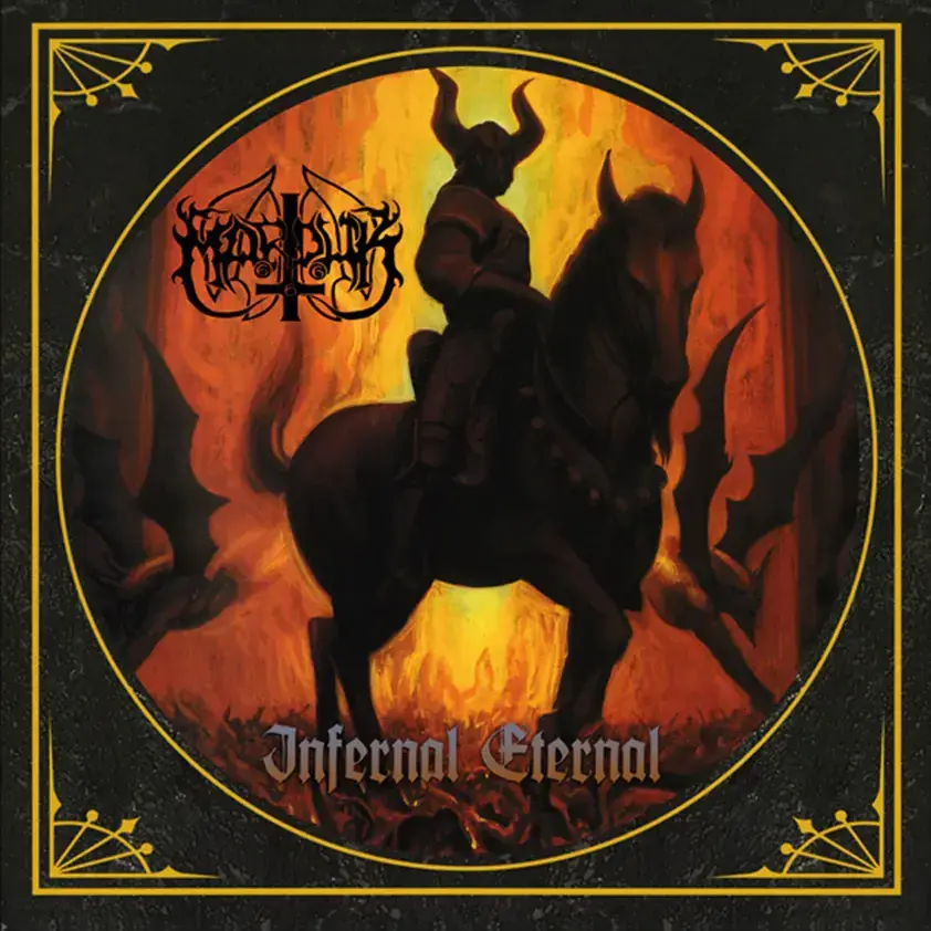 MARDUK · Infernal Eternal | RED/BLACK SPLATTER 2LP (Black Metal Vinyl) · Picture 1