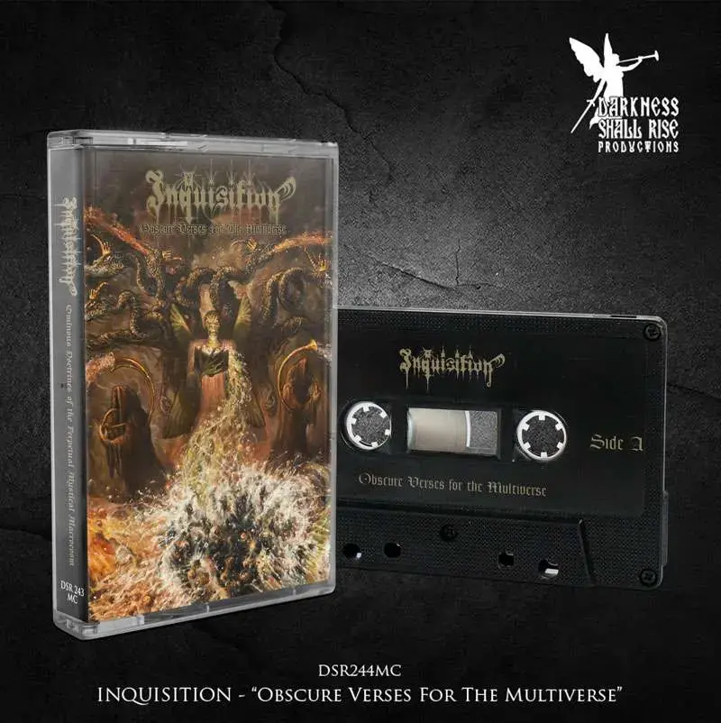 INQUISITION - Obscure Verses For The Multiverse · BLACK TAPE INQUISITION - Obscure Verses For The Multiverse · BLACK TAPE (Black Metal Tapes)