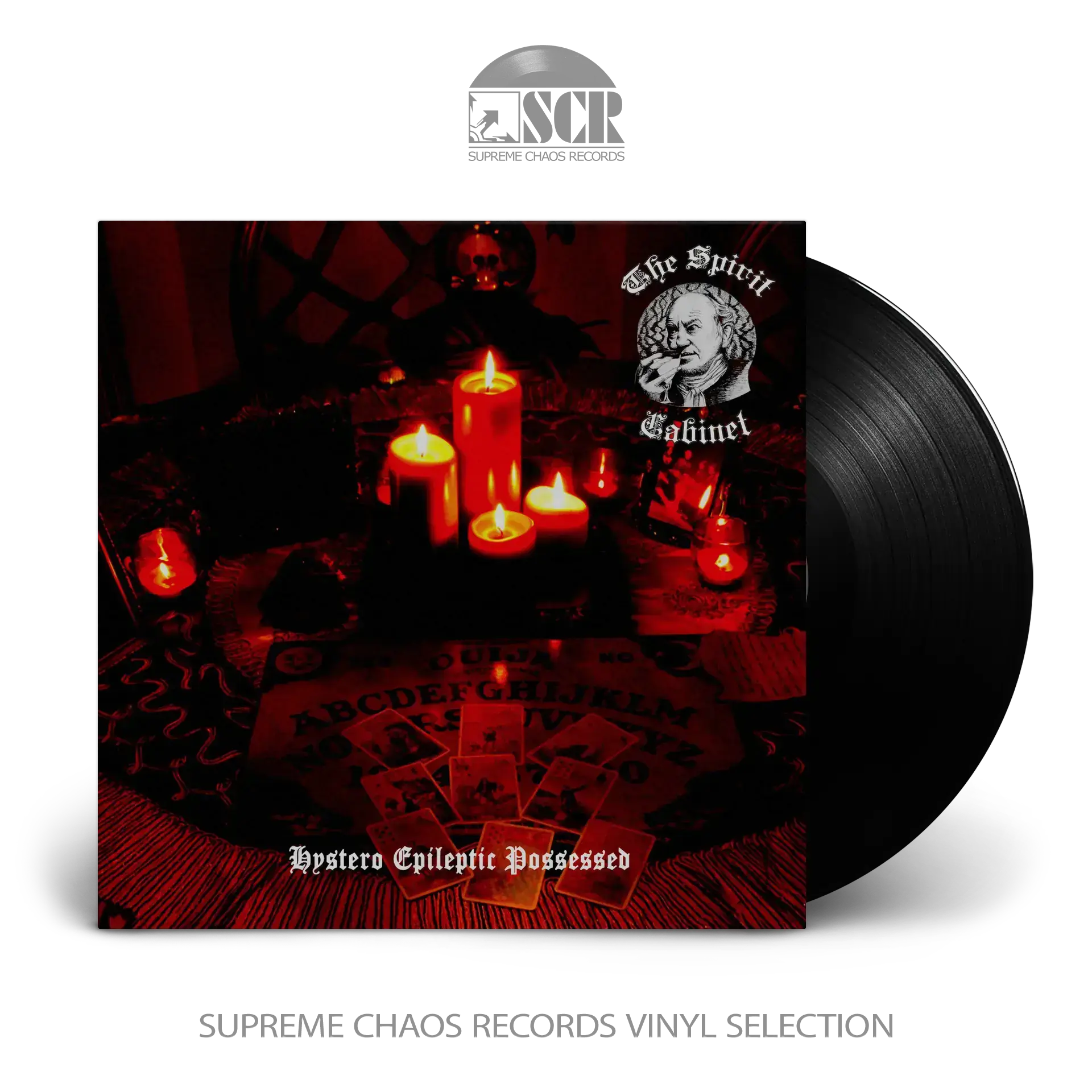 THE SPIRIT CABINET · Hystero Epileptic Possessed | BLACK LP THE SPIRIT CABINET · Hystero Epileptic Possessed | BLACK LP (Heavy Metal/Doom Metal Vinyl)