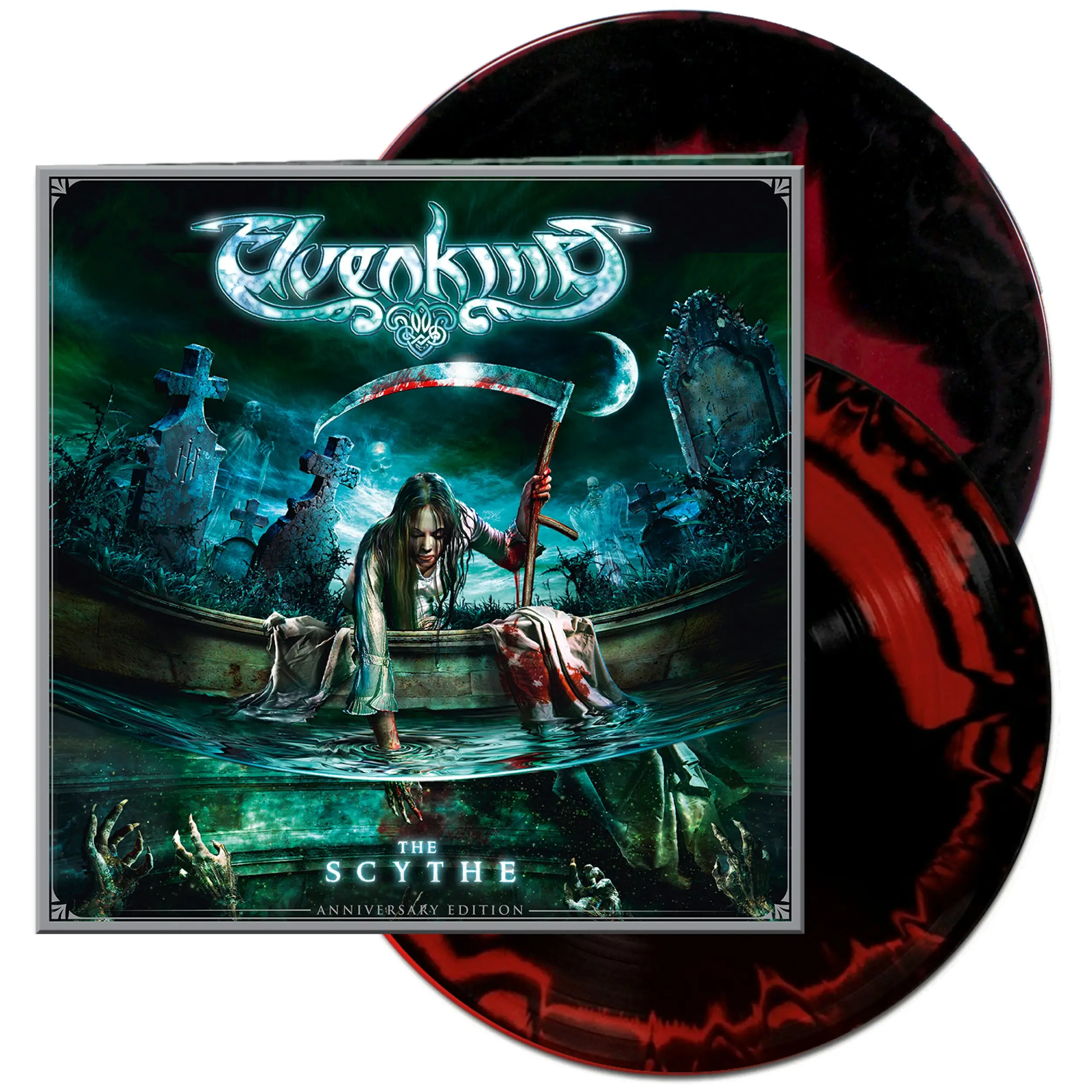 ELVENKING - The Scythe (Anniversary Edition) · BLACK/RED DLP
