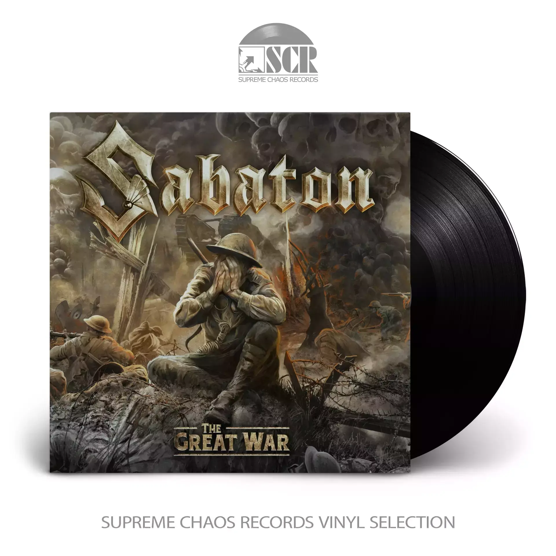 SABATON · The Great War | BLACK LP SABATON · The Great War | BLACK LP (Heavy Metal Vinyl)