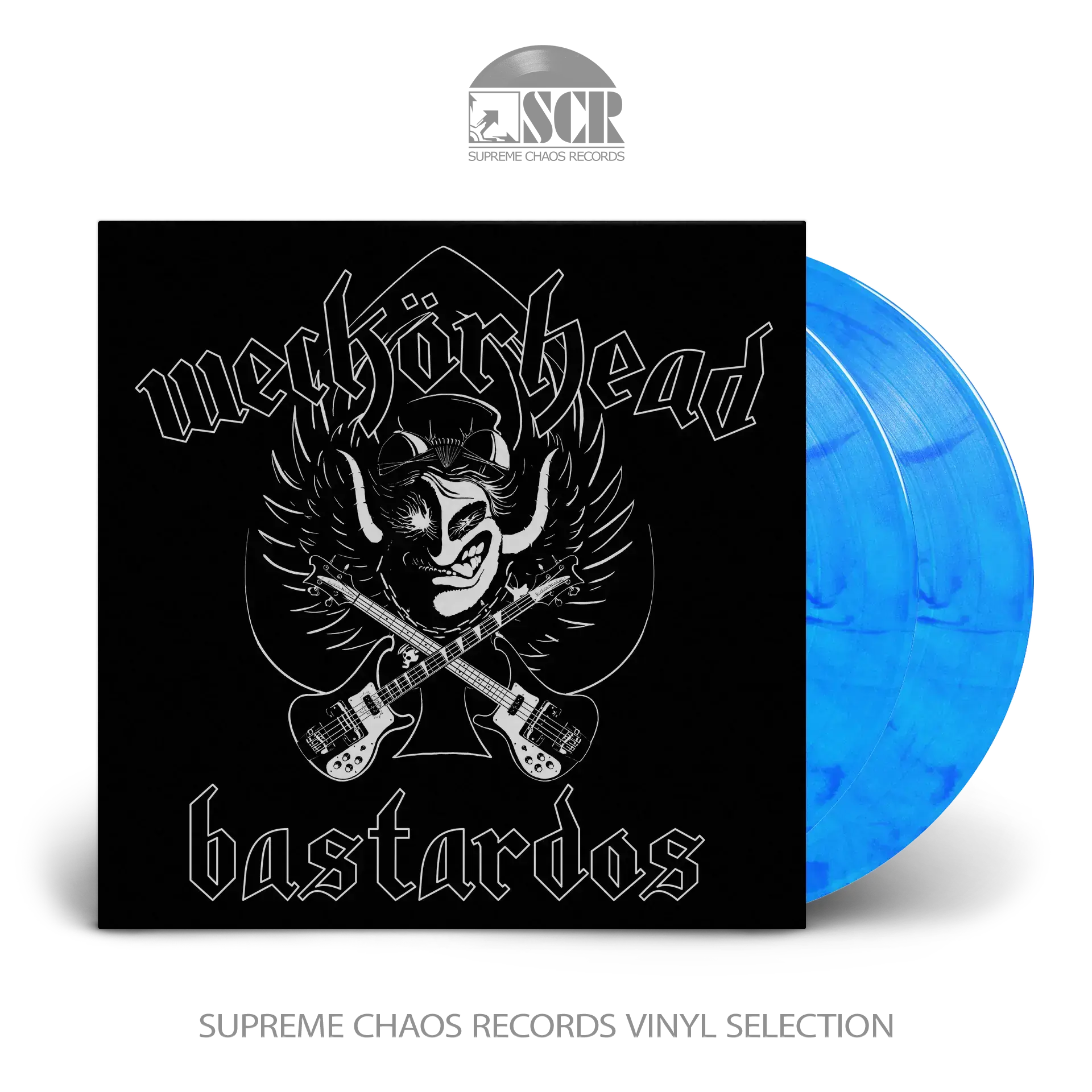WECKÖRHEAD · Bastardos | BLUE MARBLED 2LP WECKÖRHEAD · Bastardos | BLUE MARBLED 2LP (Heavy Metal/Hard Rock Vinyl)