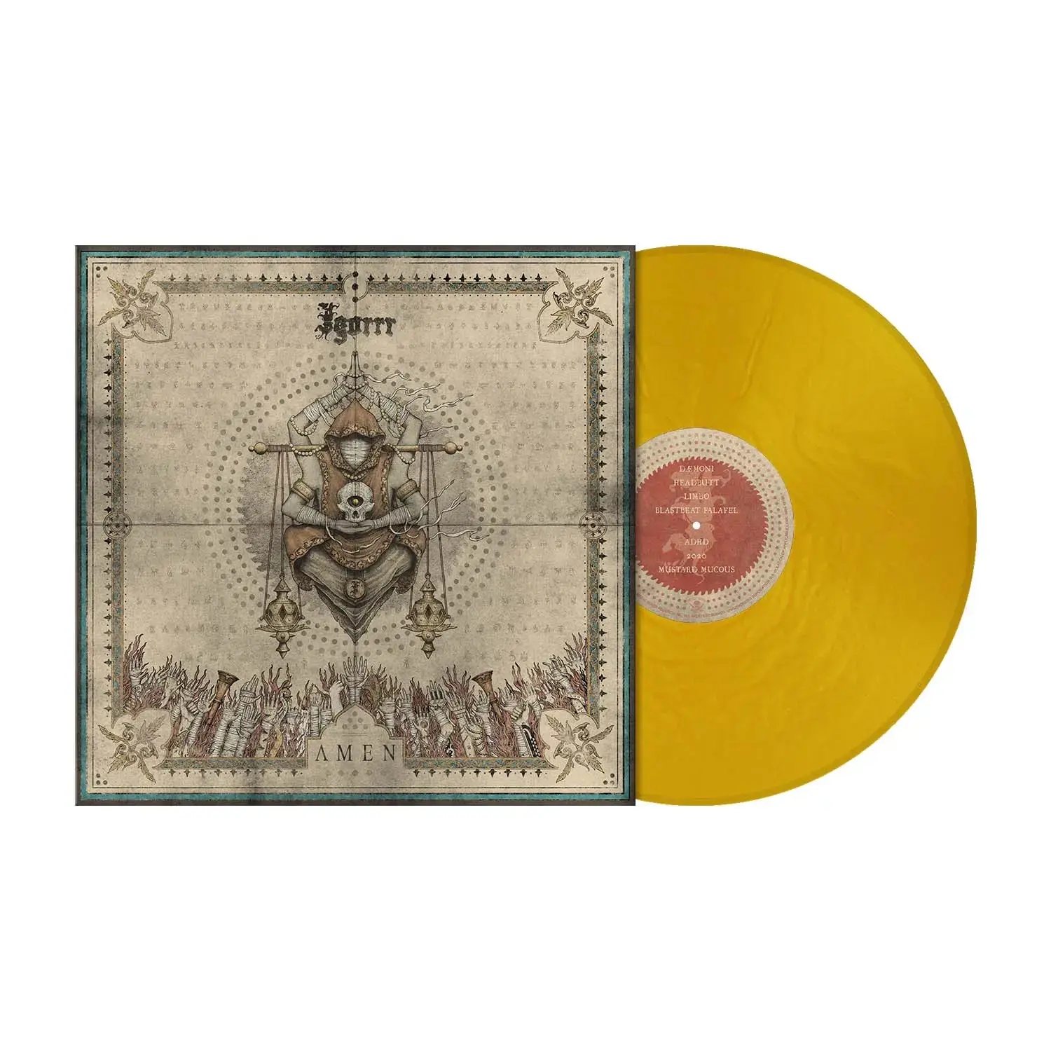IGORRR - Amen · GOLD LP · Picture 2 IGORRR - Amen · GOLD LP (Experimental Metal Vinyl) · Picture 2