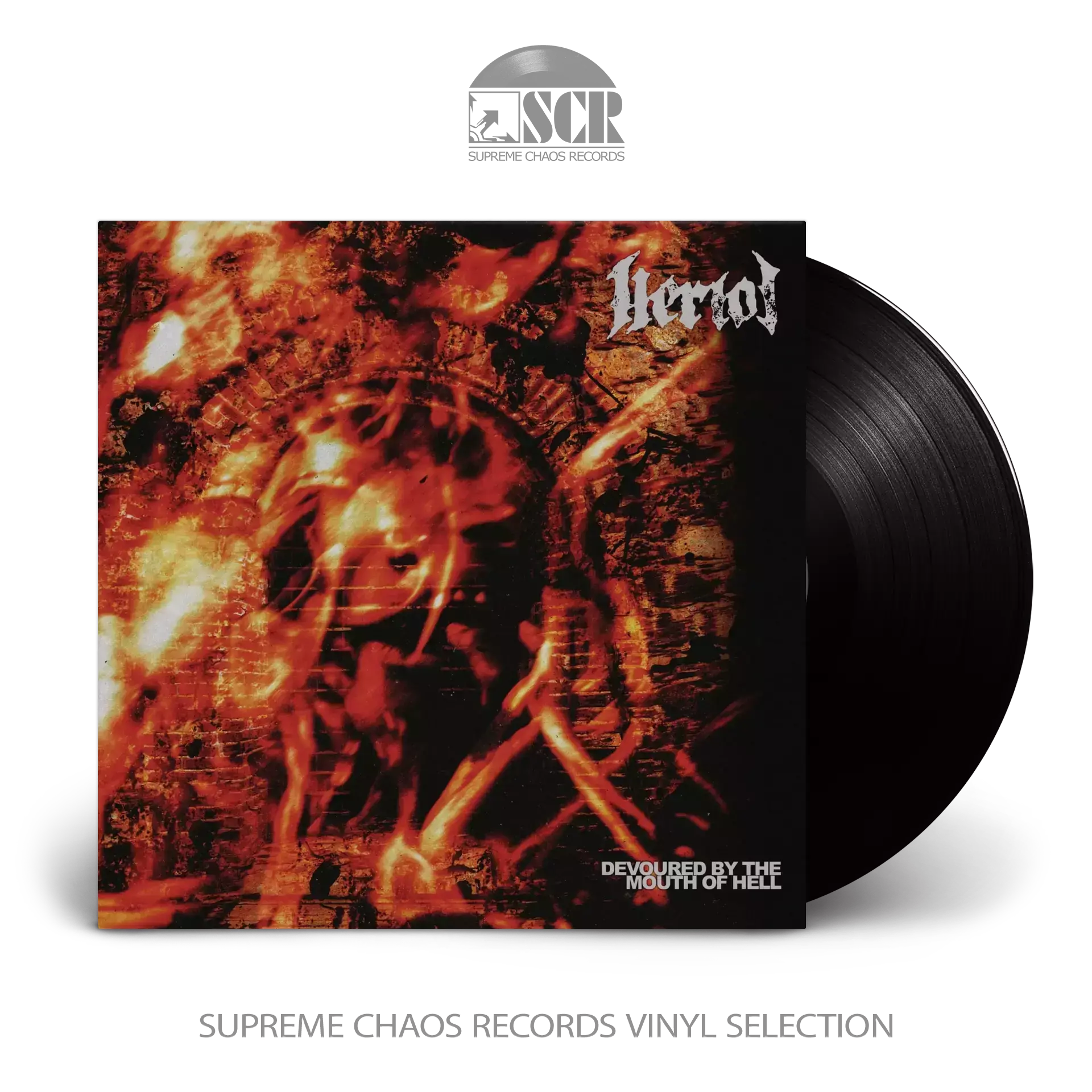 HERIOT · Devoured by the Mouth of Hell | BLACK LP HERIOT · Devoured by the Mouth of Hell | BLACK LP (Industrial Metalcore Vinyl)