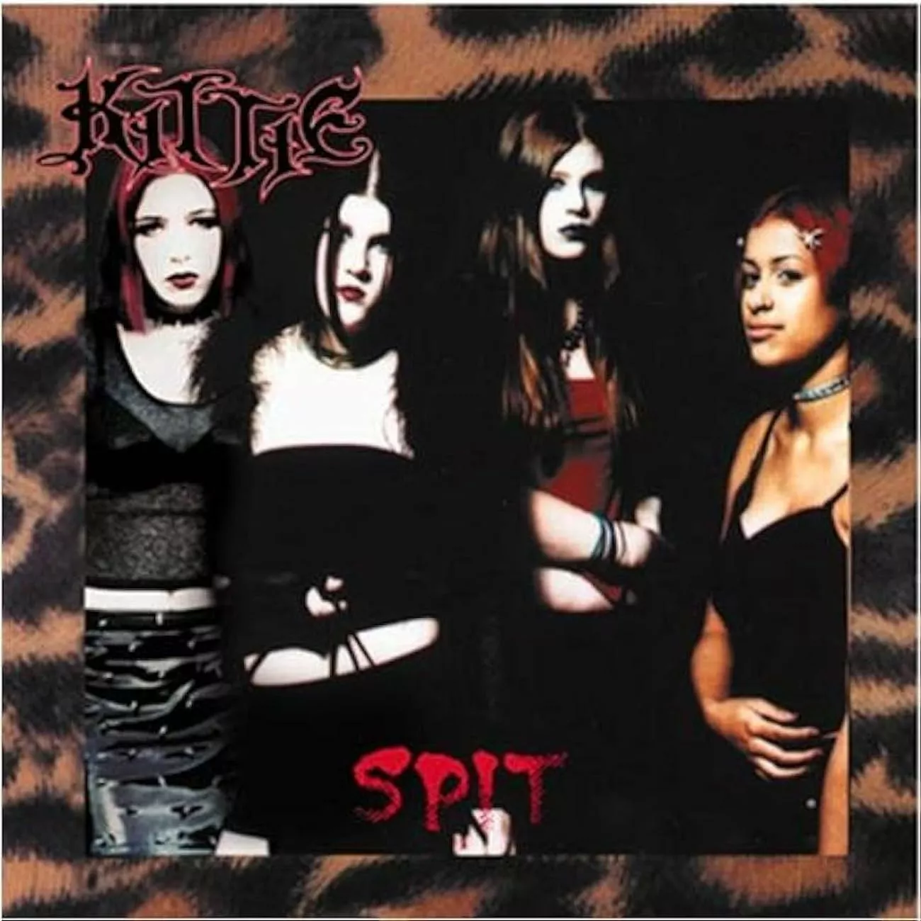 KITTIE - Spit · CLEAR RED LP (Alternative Metal Vinyl) · Picture 1