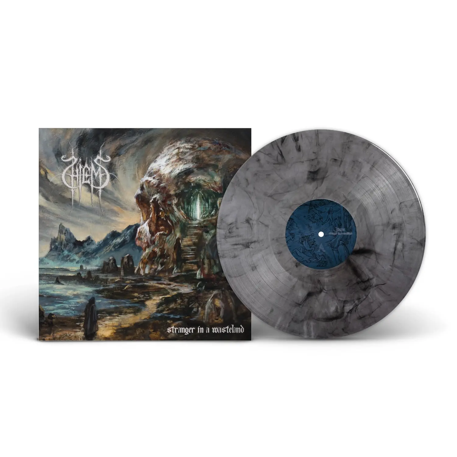 HIEMS · Stranger In A Wasteland | GREY MARBLED LP HIEMS · Stranger In A Wasteland | GREY MARBLED LP (Black Metal Vinyl)