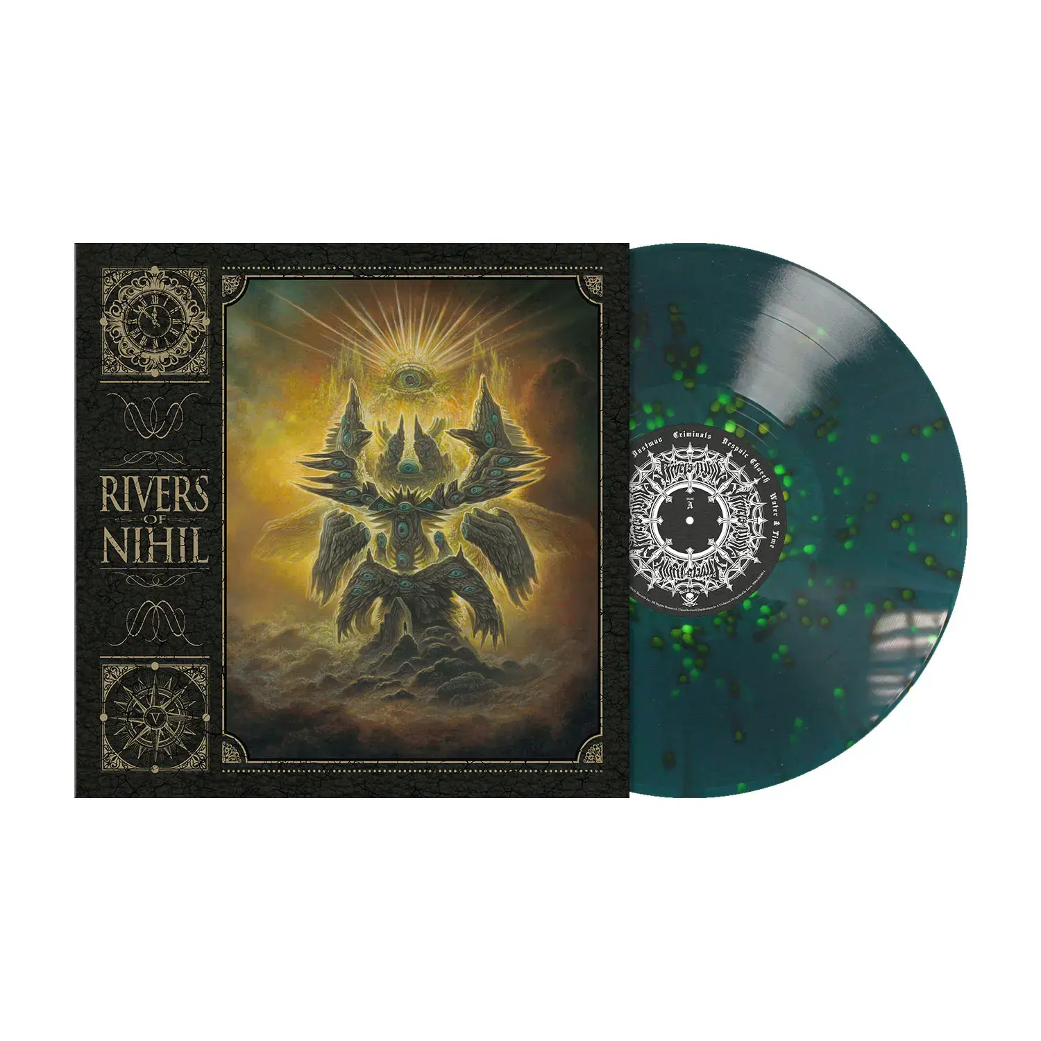 RIVERS OF NIHIL · Rivers Of Nihil | TEAL/ORANGE/YELLOW SPLATTER LP RIVERS OF NIHIL · Rivers Of Nihil | TEAL/ORANGE/YELLOW SPLATTER LP (Progressive Metal Vinyl)