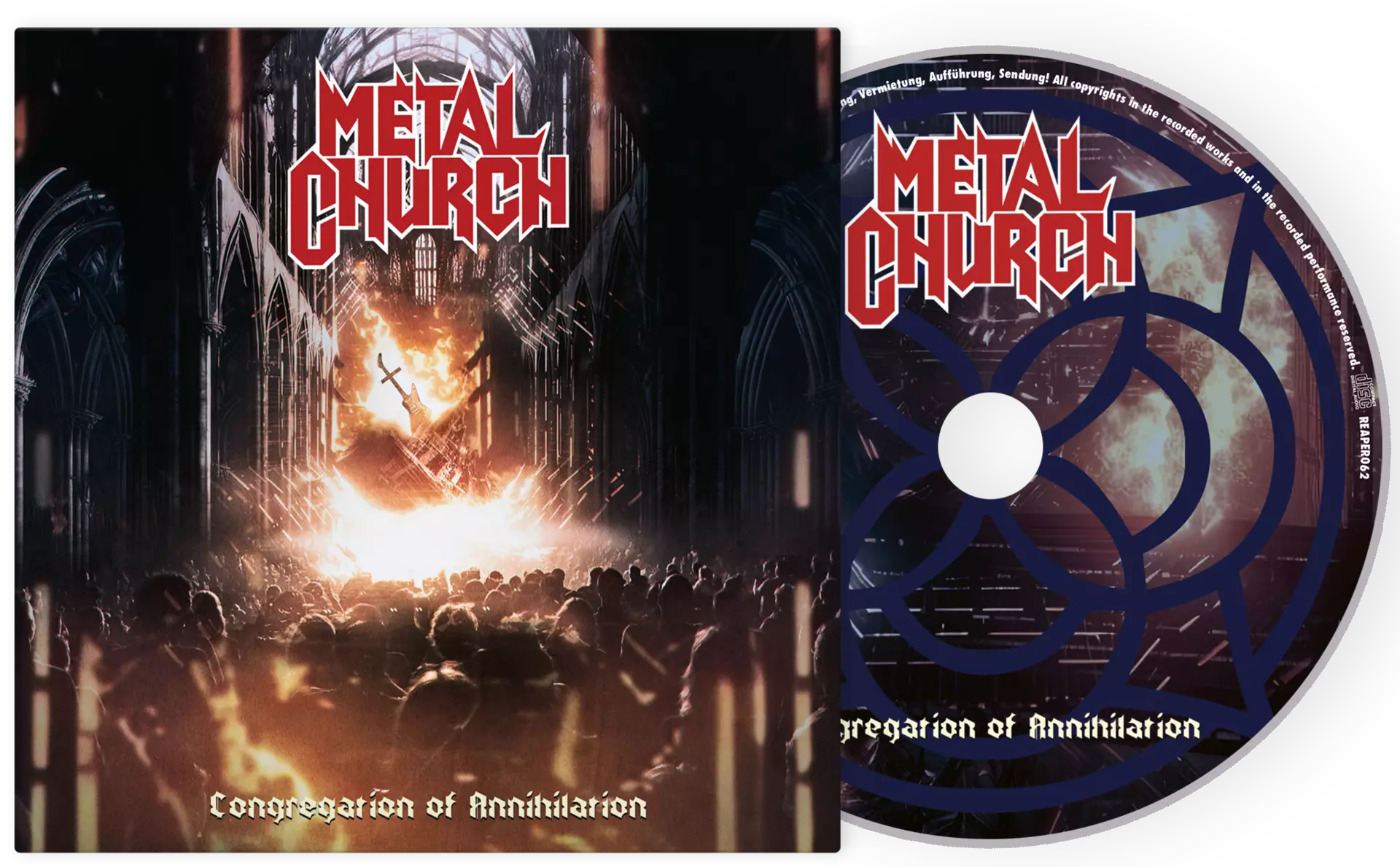 METAL CHURCH · Congregation of Annihilation | CD METAL CHURCH · Congregation of Annihilation | CD (Heavy Metal CDs)