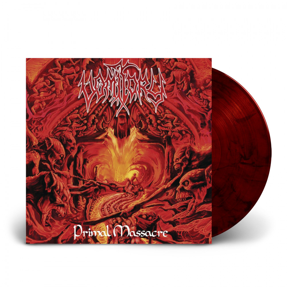 VOMITORY · Primal Massacre | RED/BLACK LP VOMITORY · Primal Massacre | RED/BLACK LP (Death Metal Vinyl)