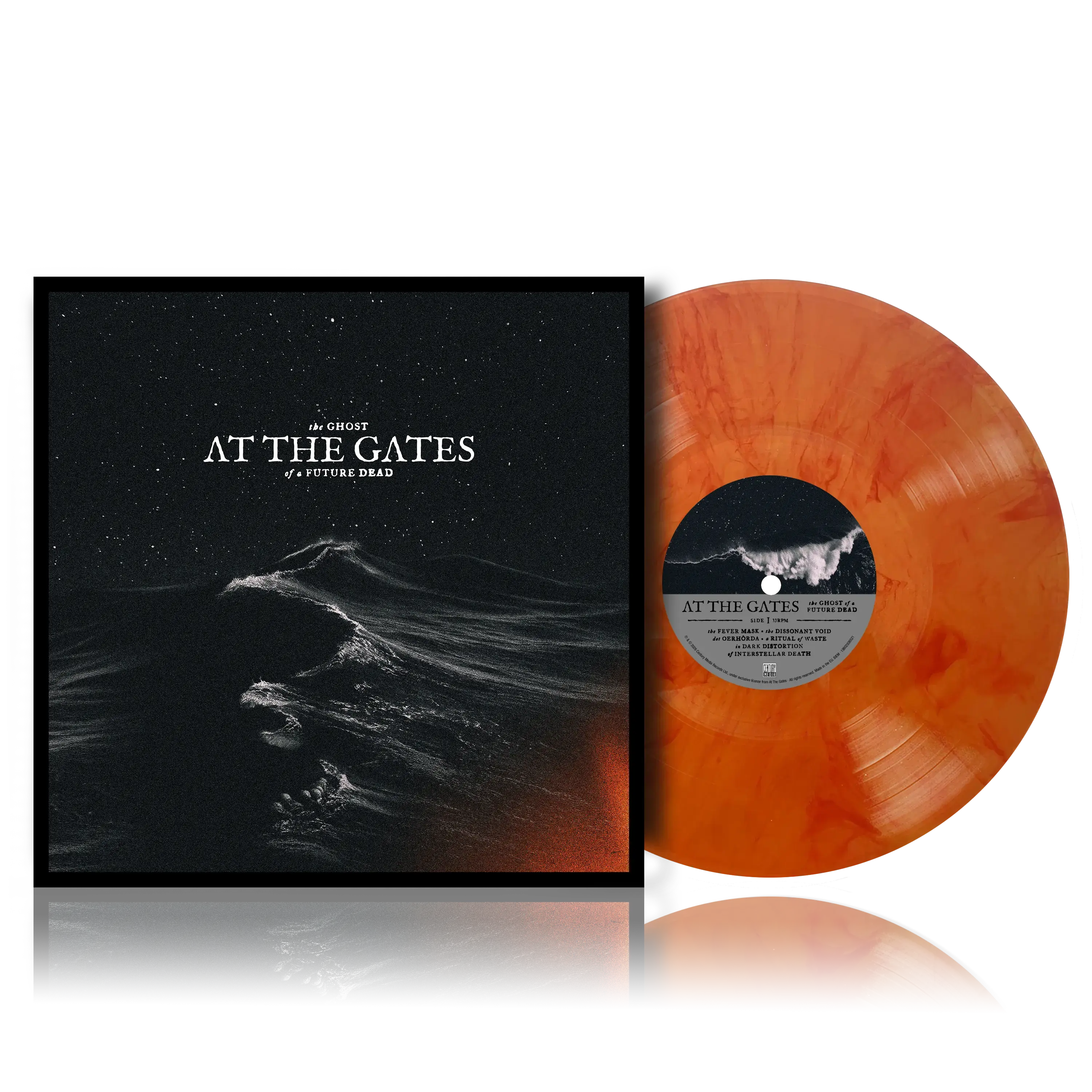 AT THE GATES · The Ghost Of A Future Dead | ORANGE/RED MARBLED LP · Picture 2 AT THE GATES · The Ghost Of A Future Dead | ORANGE/RED MARBLED LP (Melodic Death Metal Vinyl) · Picture 2