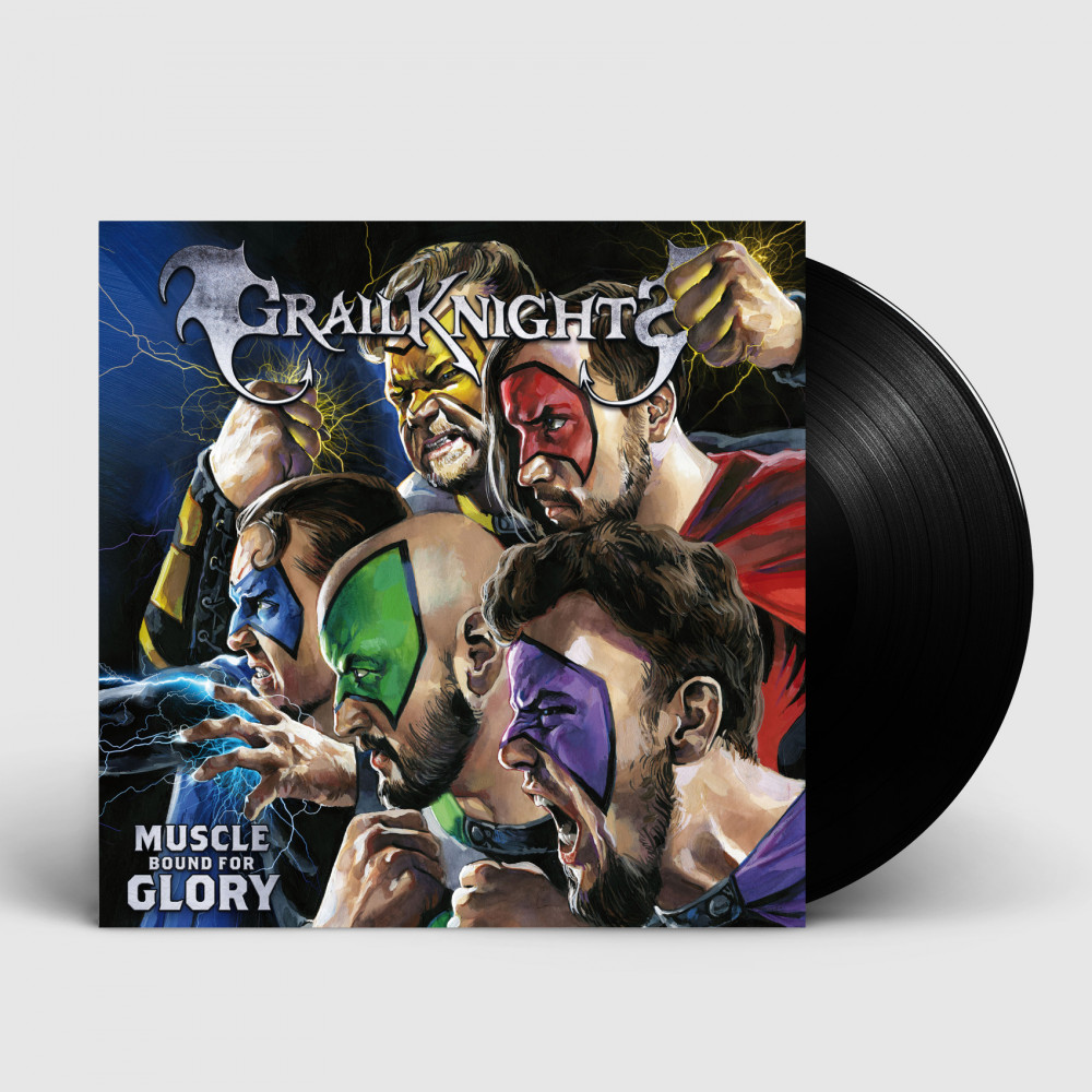 GRAILKNIGHTS - Muscle Bound for Glory [BLACK LP]