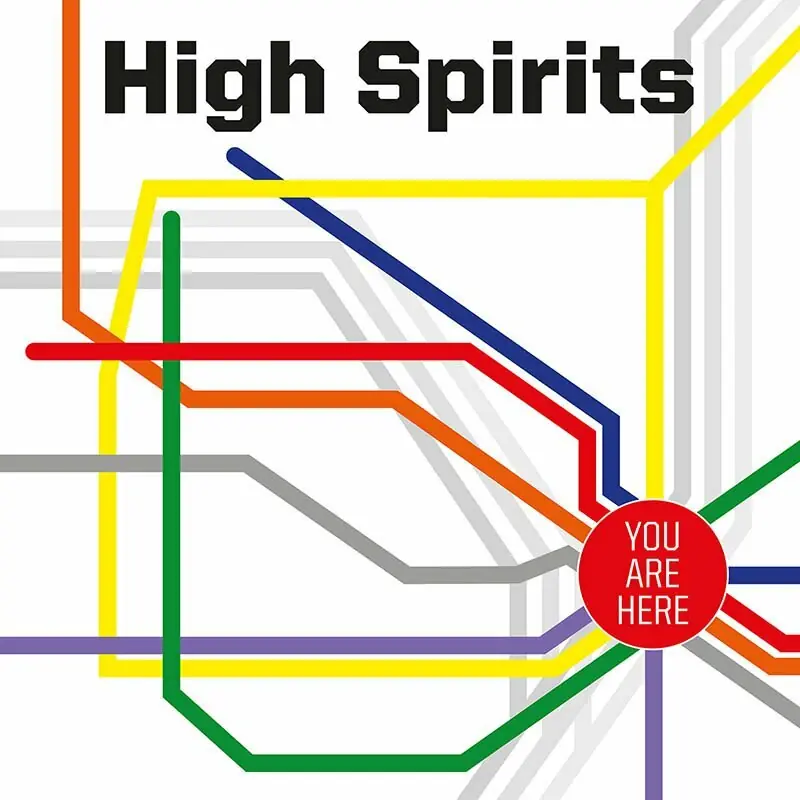 HIGH SPIRITS · You Are Here | BLACK LP (Heavy Metal Vinyl) · Picture 1
