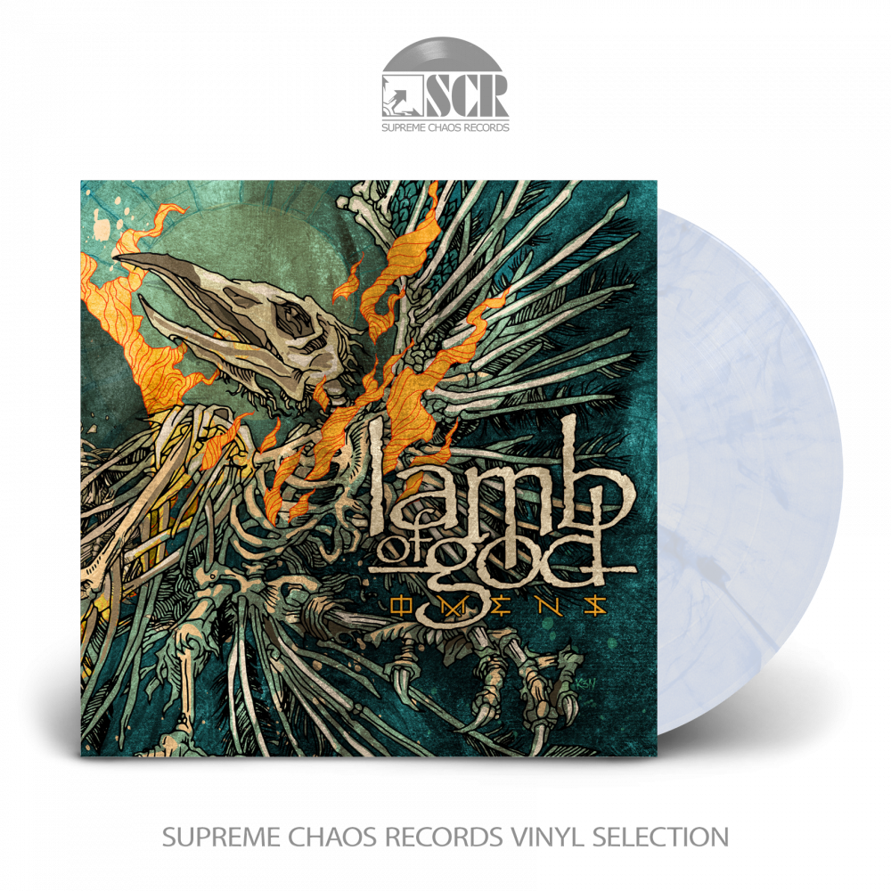 LAMB OF GOD - Omens [WHITE/SKYBLUE LP]