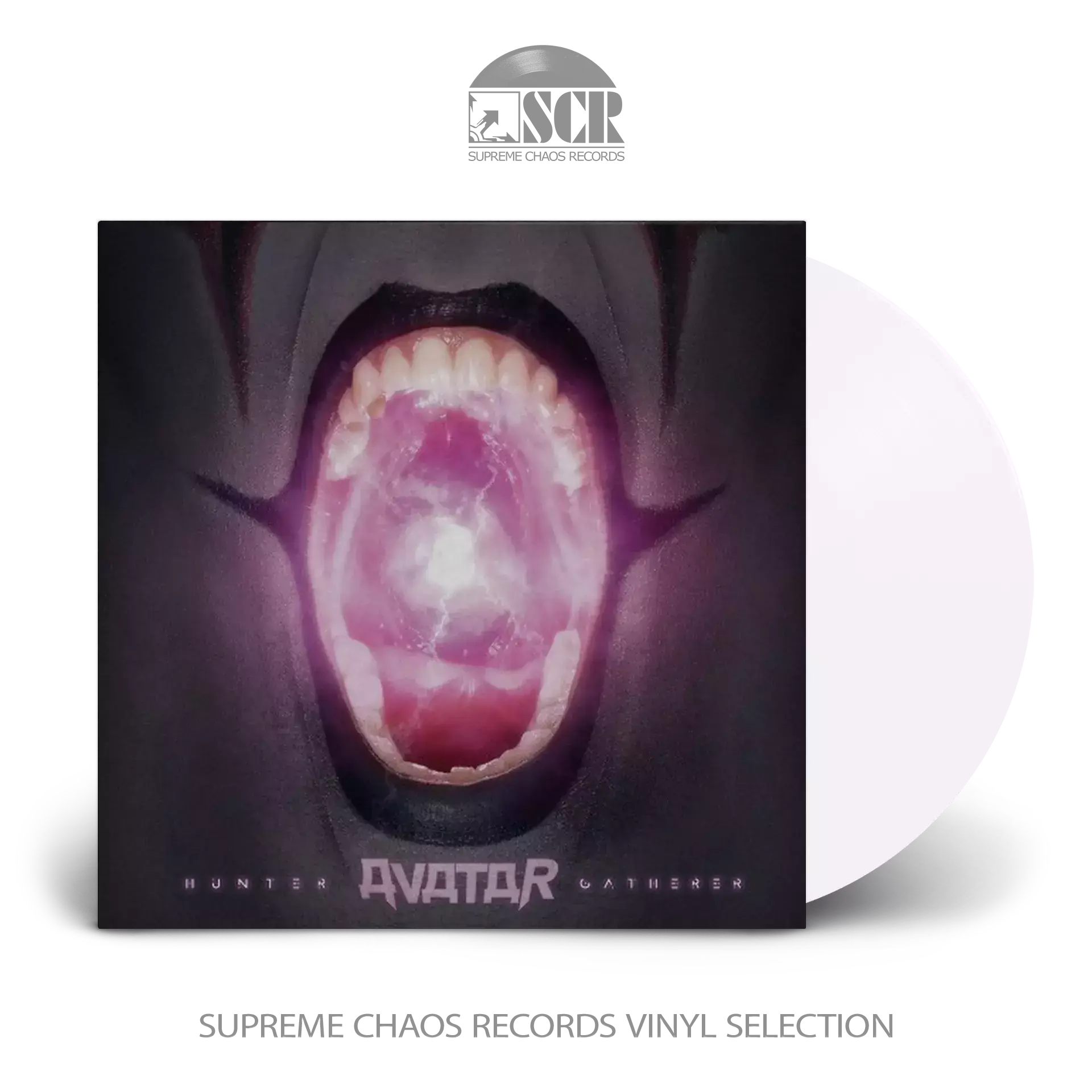AVATAR - Hunter Gatherer · WHITE LP (Melodic Death Metal Vinyl)