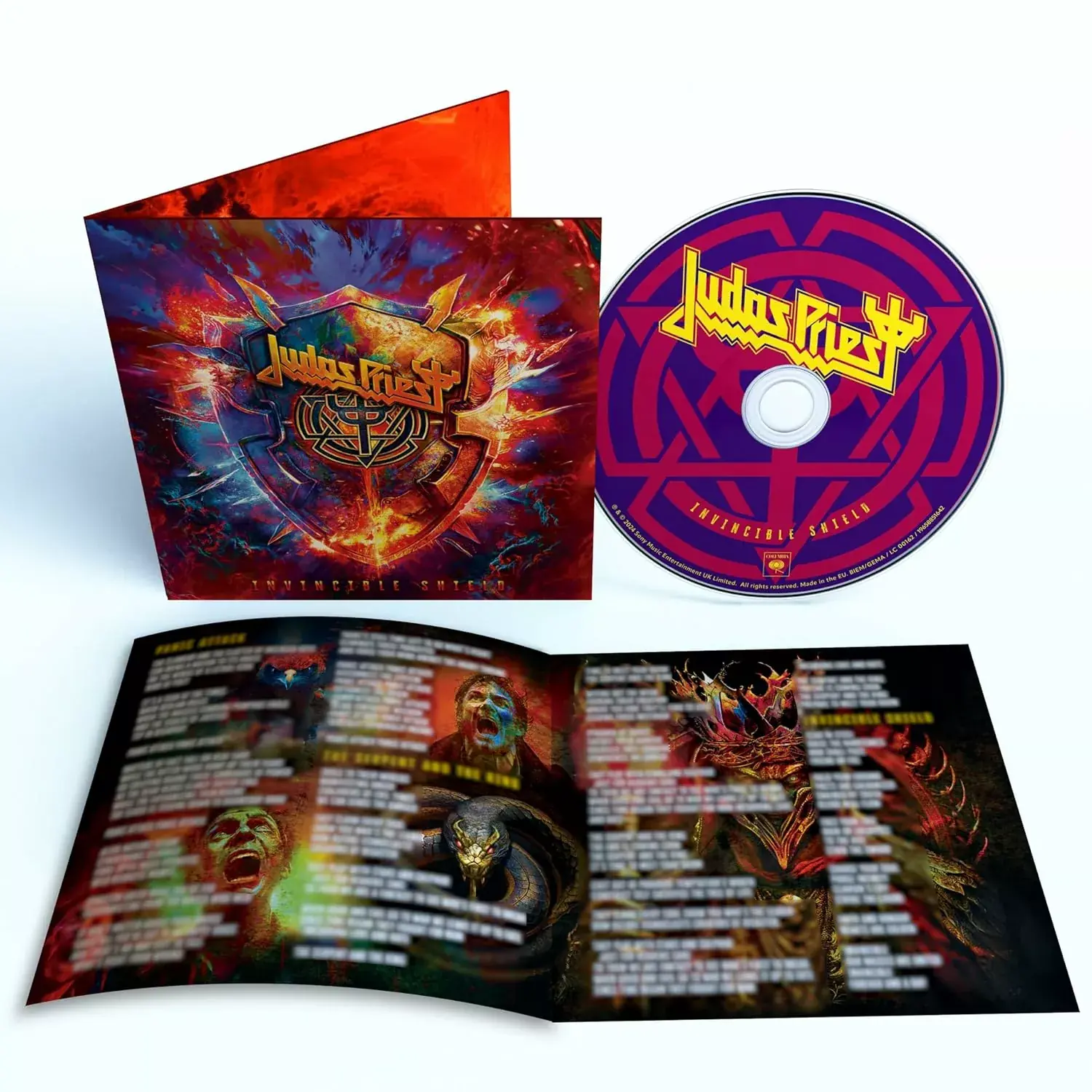 JUDAS PRIEST - Invincible Shield · DIGISLEEVE CD