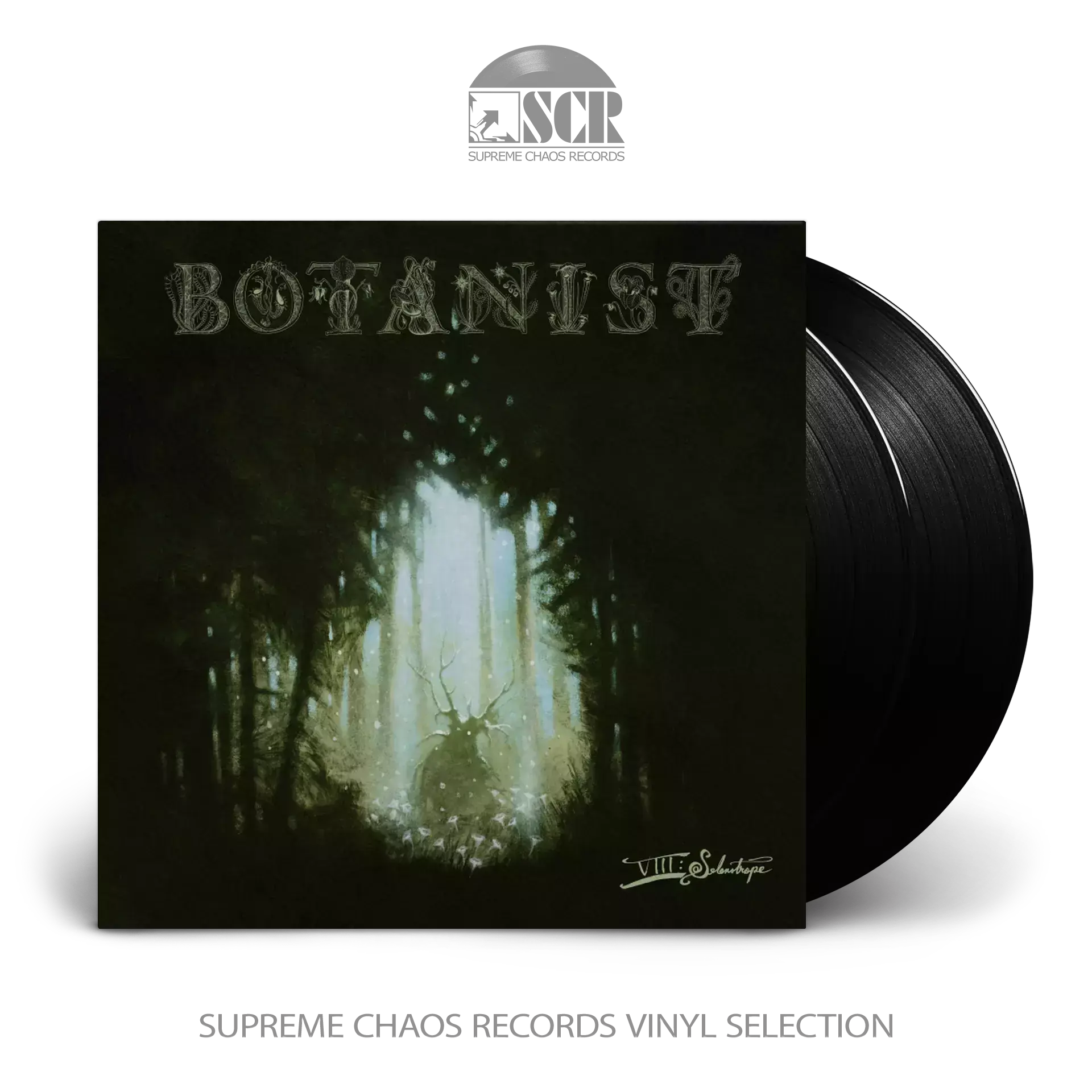 BOTANIST · VIII: Selenotrope | BLACK DLP BOTANIST · VIII: Selenotrope | BLACK DLP (Avantgarde Black Metal Vinyl)