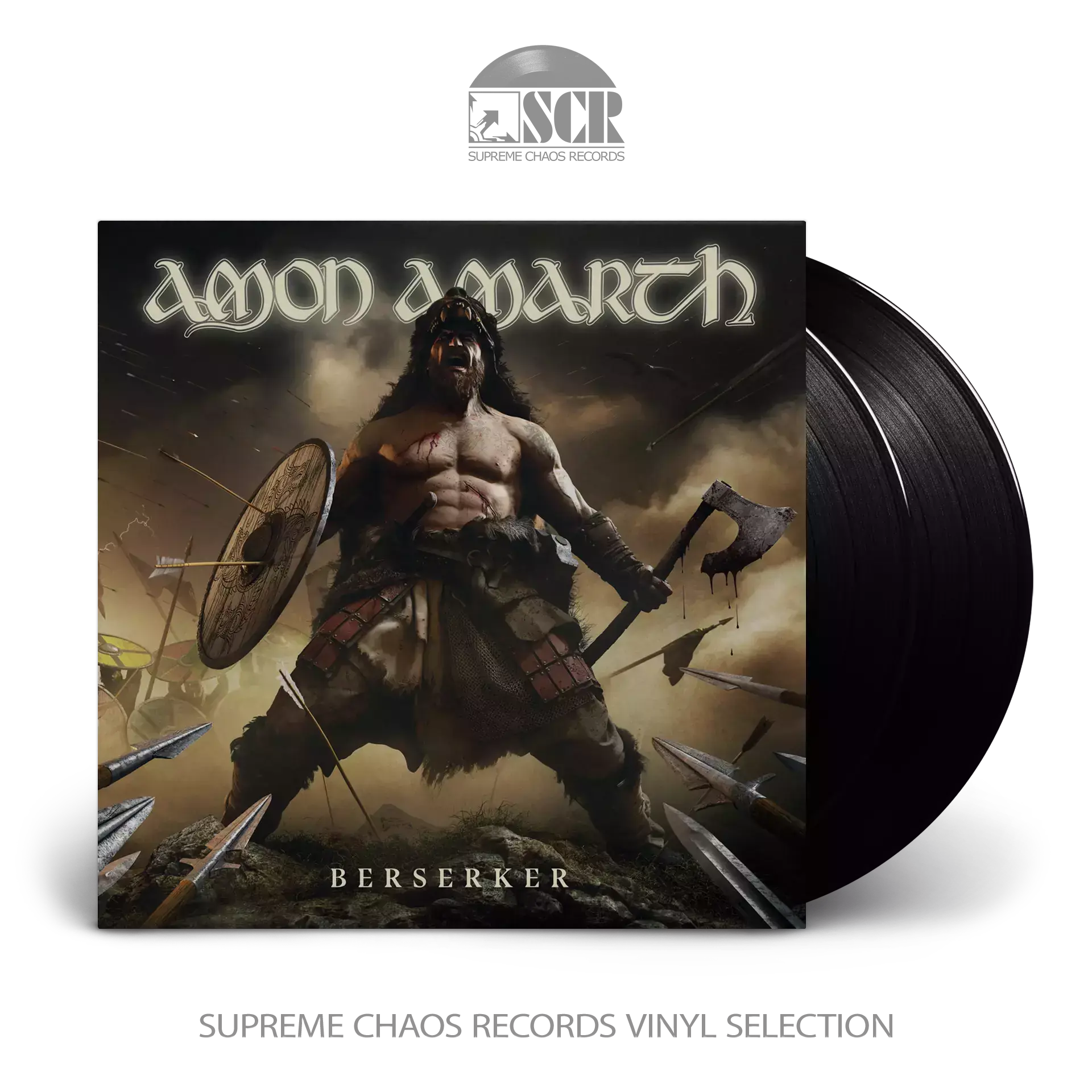 AMON AMARTH · Berserker | BLACK DLP AMON AMARTH · Berserker | BLACK DLP (Death Metal Vinyl)