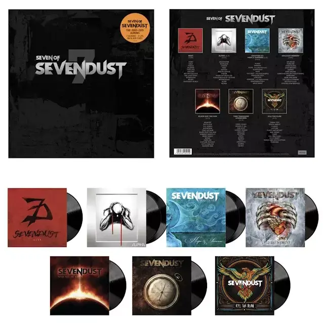 SEVENDUST · Seven Of Sevendust | 9LPBOXSET SEVENDUST · Seven Of Sevendust | 9LPBOXSET (Alternative Rock Vinyl)