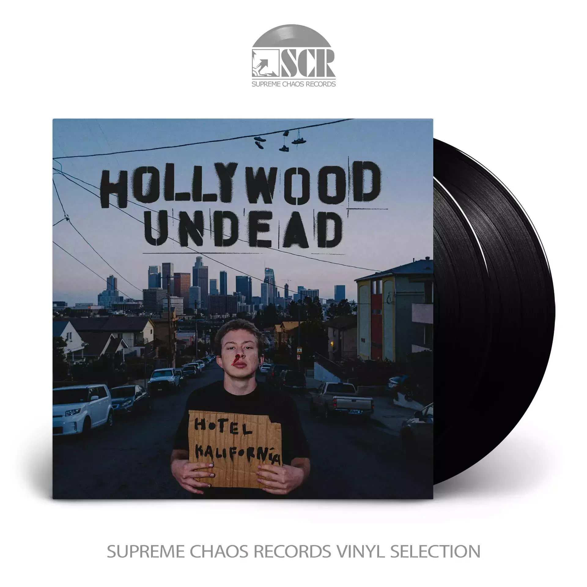 HOLLYWOOD UNDEAD · Hotel Kalifornia (Deluxe Version) | BLACK DLP (Alternative Rock Vinyl)