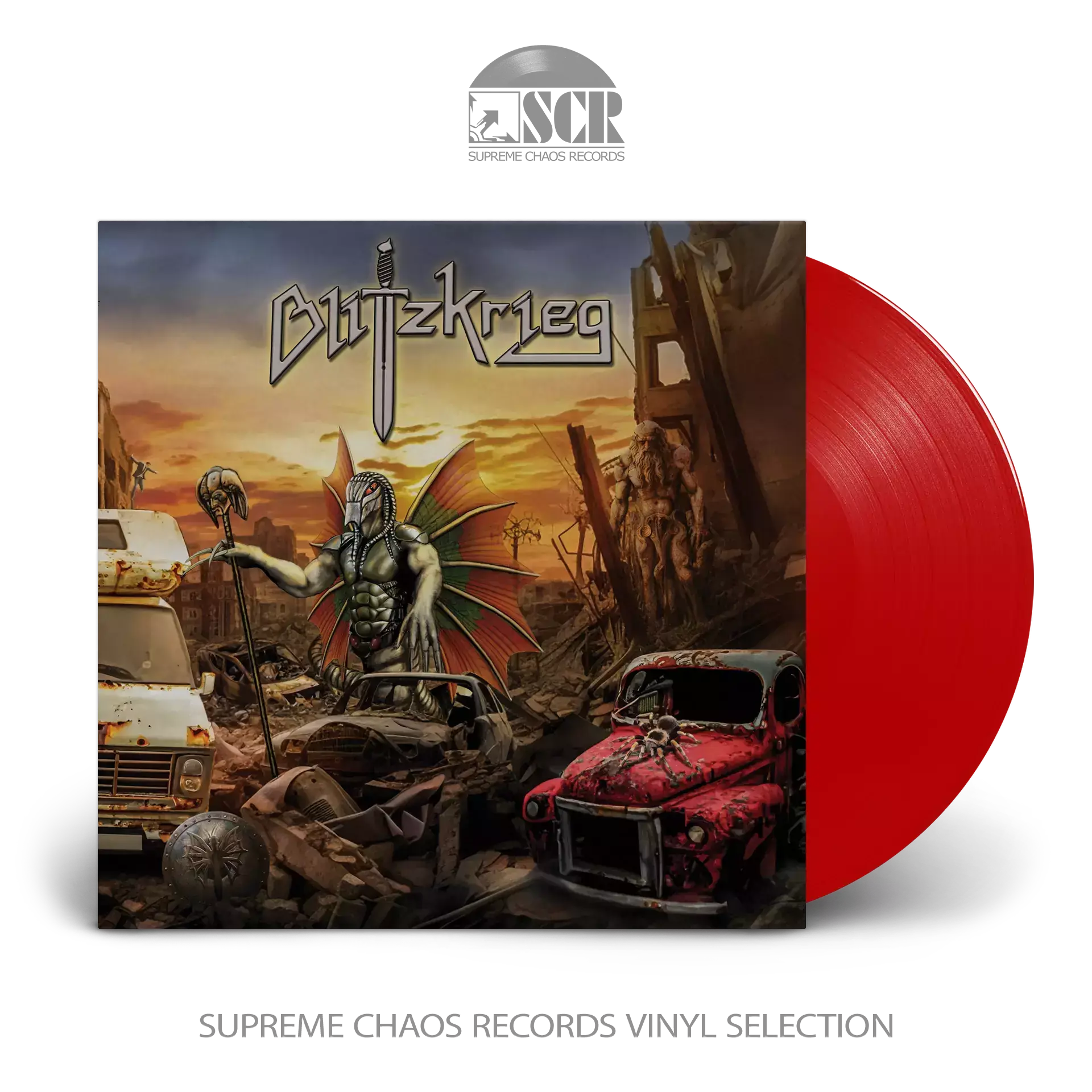 BLITZKRIEG · Blitzkrieg | RED LP BLITZKRIEG · Blitzkrieg | RED LP (Heavy Metal Vinyl)