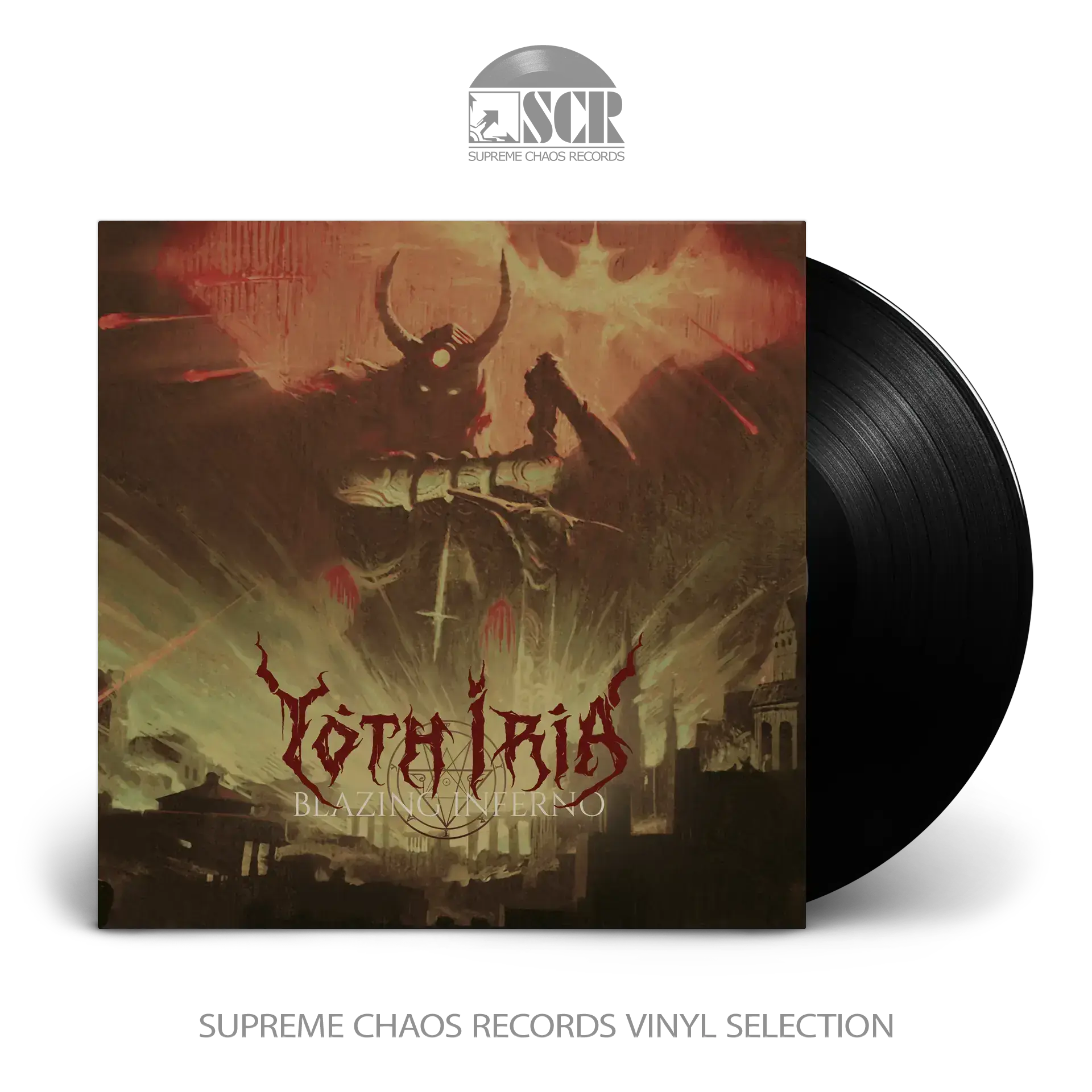 YOTH IRIA - Blazing Inferno · BLACK LP