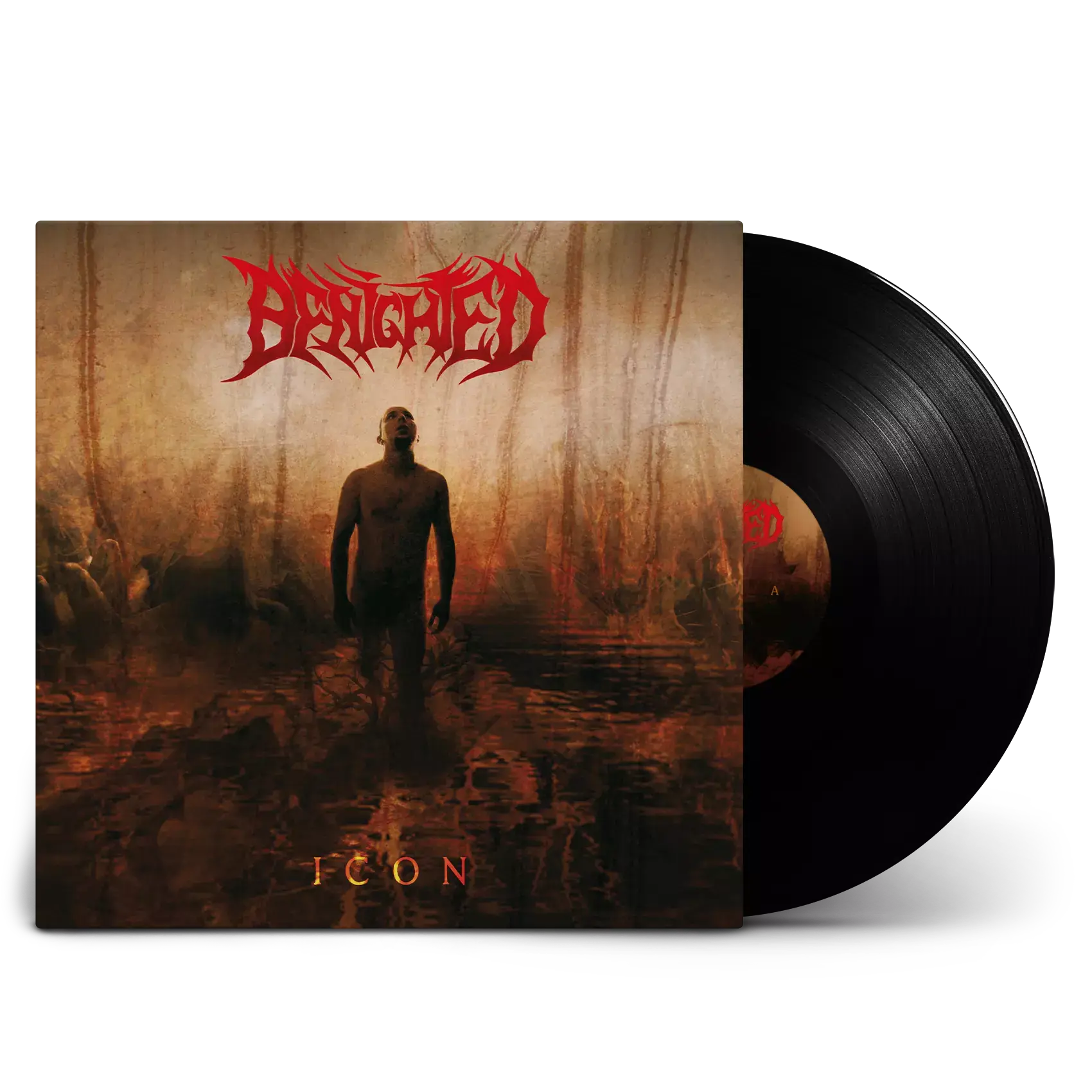 BENIGHTED - Icon · BLACK LP