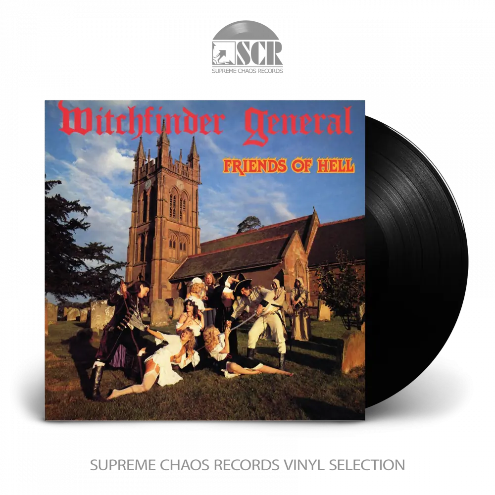 WITCHFINDER GENERAL - Friends Of Hell · BLACK LP WITCHFINDER GENERAL - Friends Of Hell · BLACK LP (Heavy Metal/Doom Metal Vinyl)