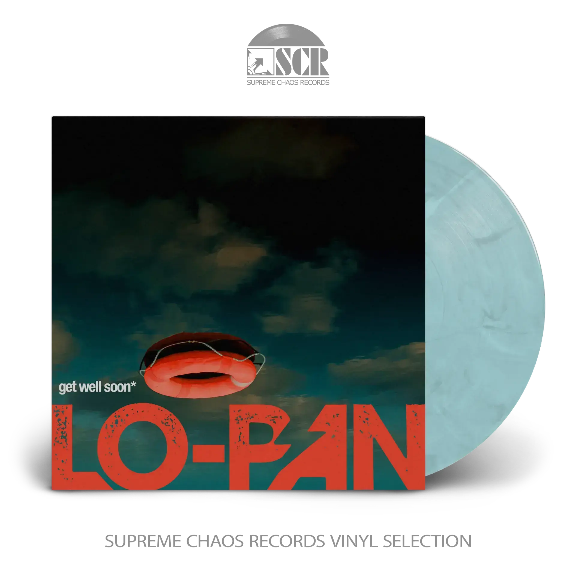 LO-PAN - Get Well Soon · WHITE/GOLD/GREEN MARBLED LP