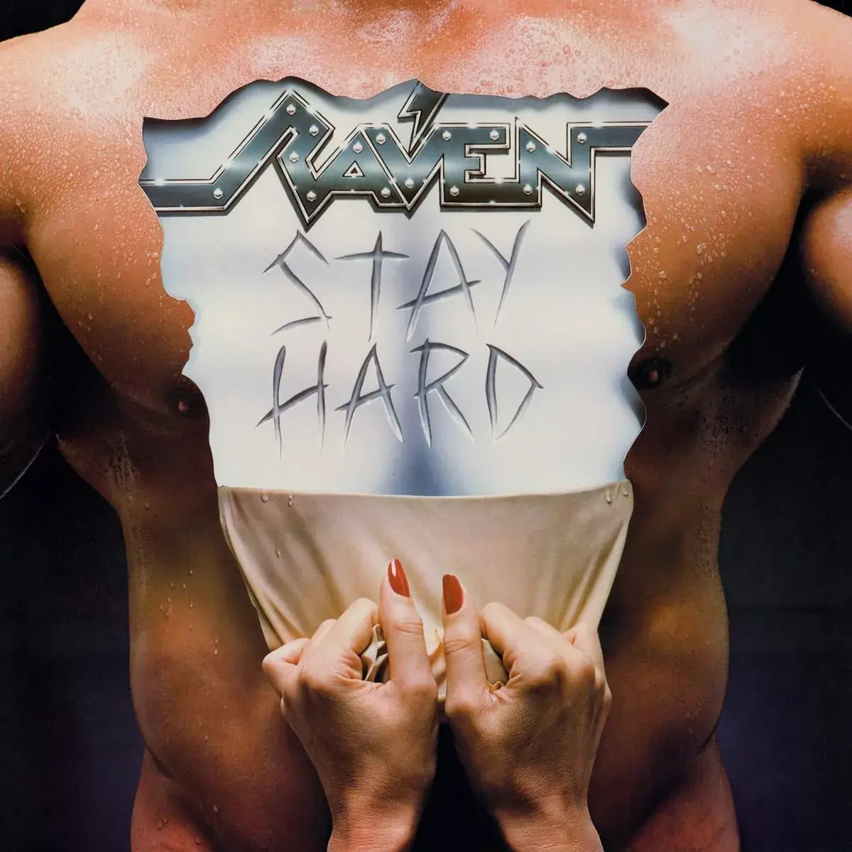 RAVEN - Stay Hard · TRANSLUCENT YELLOW LP 1