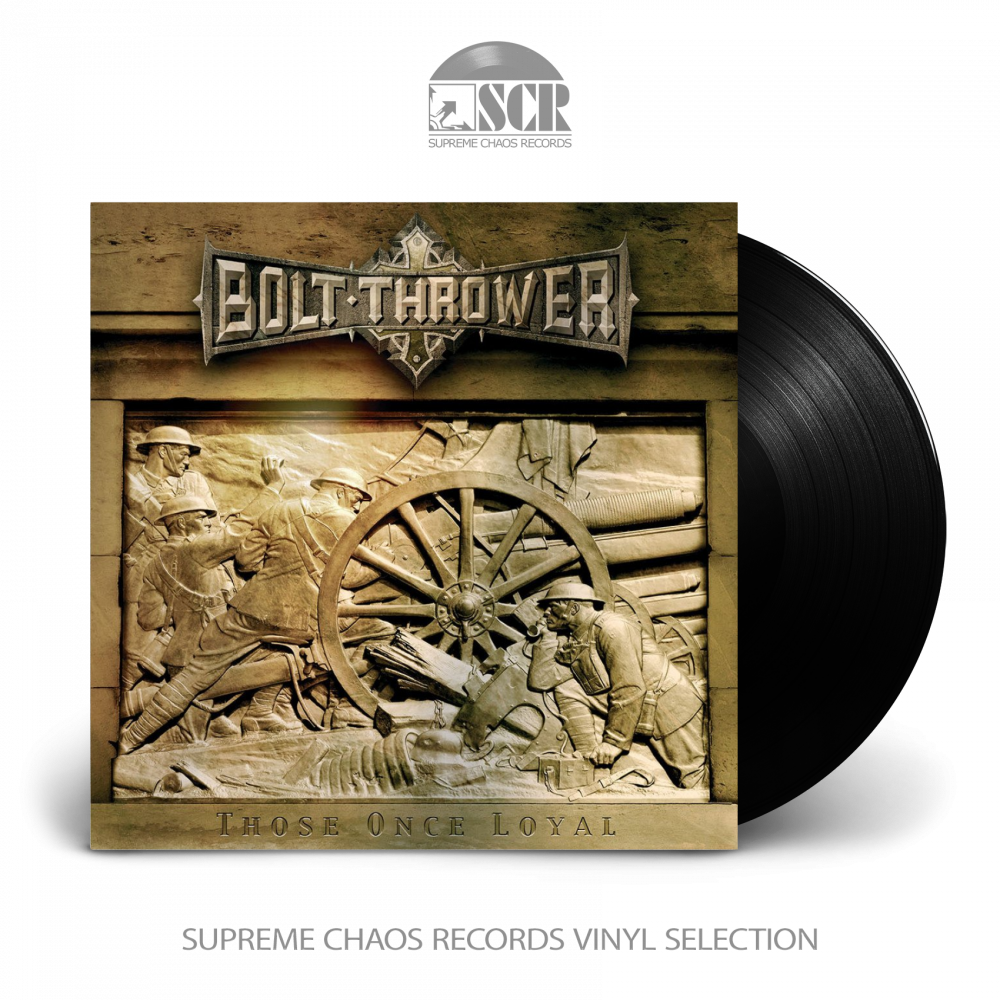 BOLT THROWER - Those Once Loyal · BLACK LP