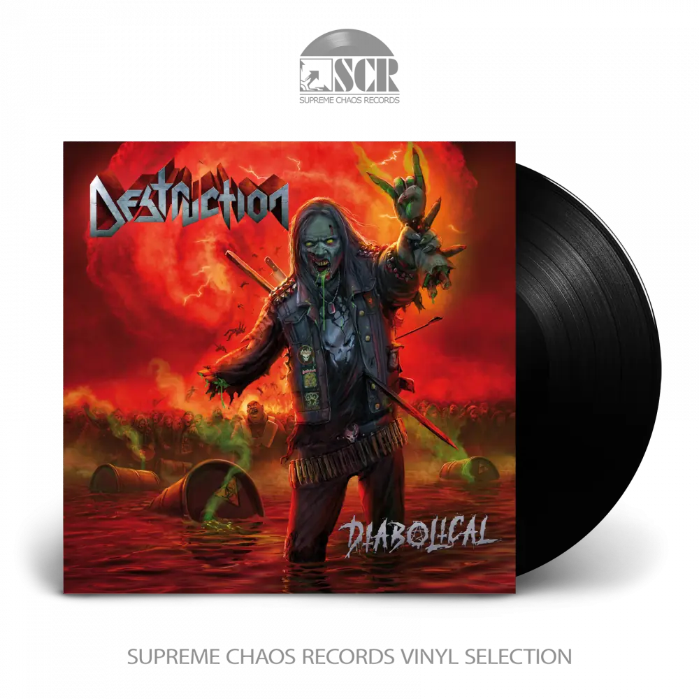 DESTRUCTION · Diabolical | BLACK LP DESTRUCTION · Diabolical | BLACK LP (Trash Metal Vinyl)