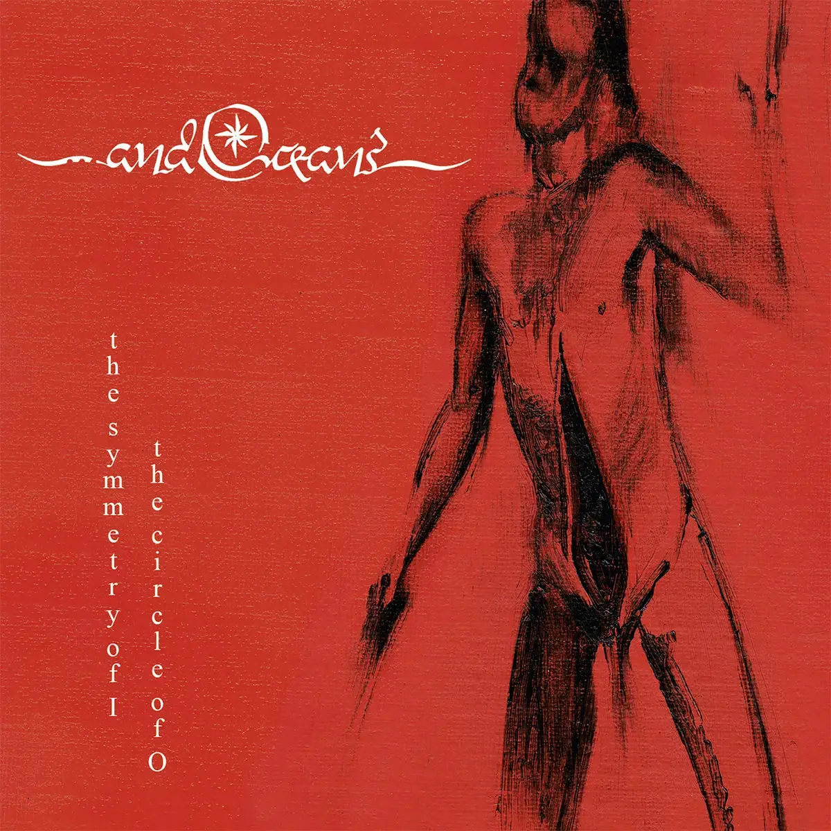 ...AND OCEANS - The Symmetry Of I The Circle Of O · RED LP (Symphonic Black Metal Vinyl) · Picture 1