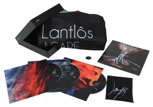 LANTLOS · Agape | LTD.DELUXE 3-CD BOX BOXCD LANTLOS · Agape | LTD.DELUXE 3-CD BOX BOXCD (Black Metal CDs)