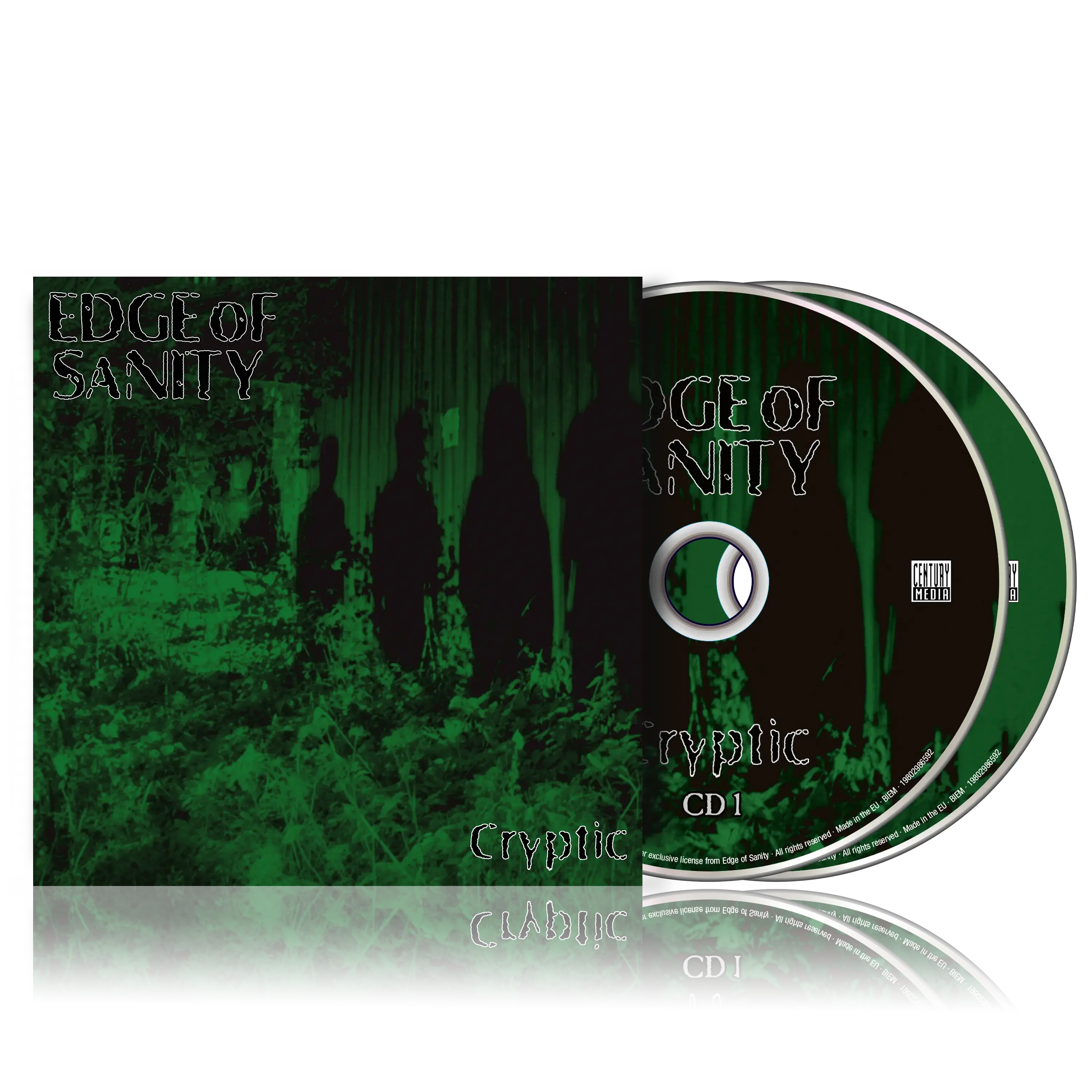 EDGE OF SANITY · Cryptic (Re-issue) | O-CARD 2CD (Melodic Death Metal CDs) · Picture 2