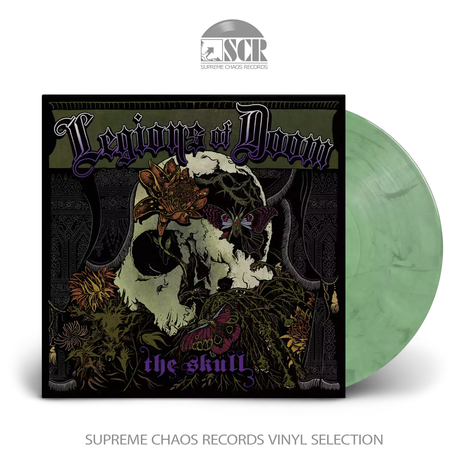 LEGIONS OF DOOM · The Skull 3 | GREEN HAZE LP LEGIONS OF DOOM · The Skull 3 | GREEN HAZE LP (Black Metal Vinyl)