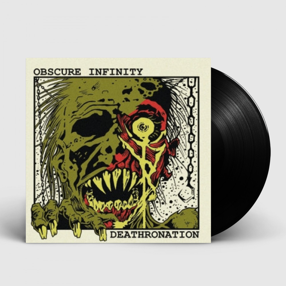 OBSCURE INFINITY/DEATHRONATION - Absurd Existence/Vulture Eyes · BLACK 7" LP OBSCURE INFINITY/DEATHRONATION - Absurd Existence/Vulture Eyes · BLACK 7" LP (Death Metal Vinyl)