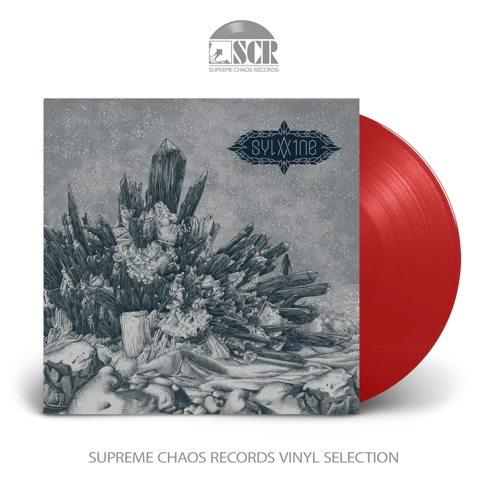 SYLVAINE - Atoms Aligned, Coming Undone · TRANSPARENT RED LP