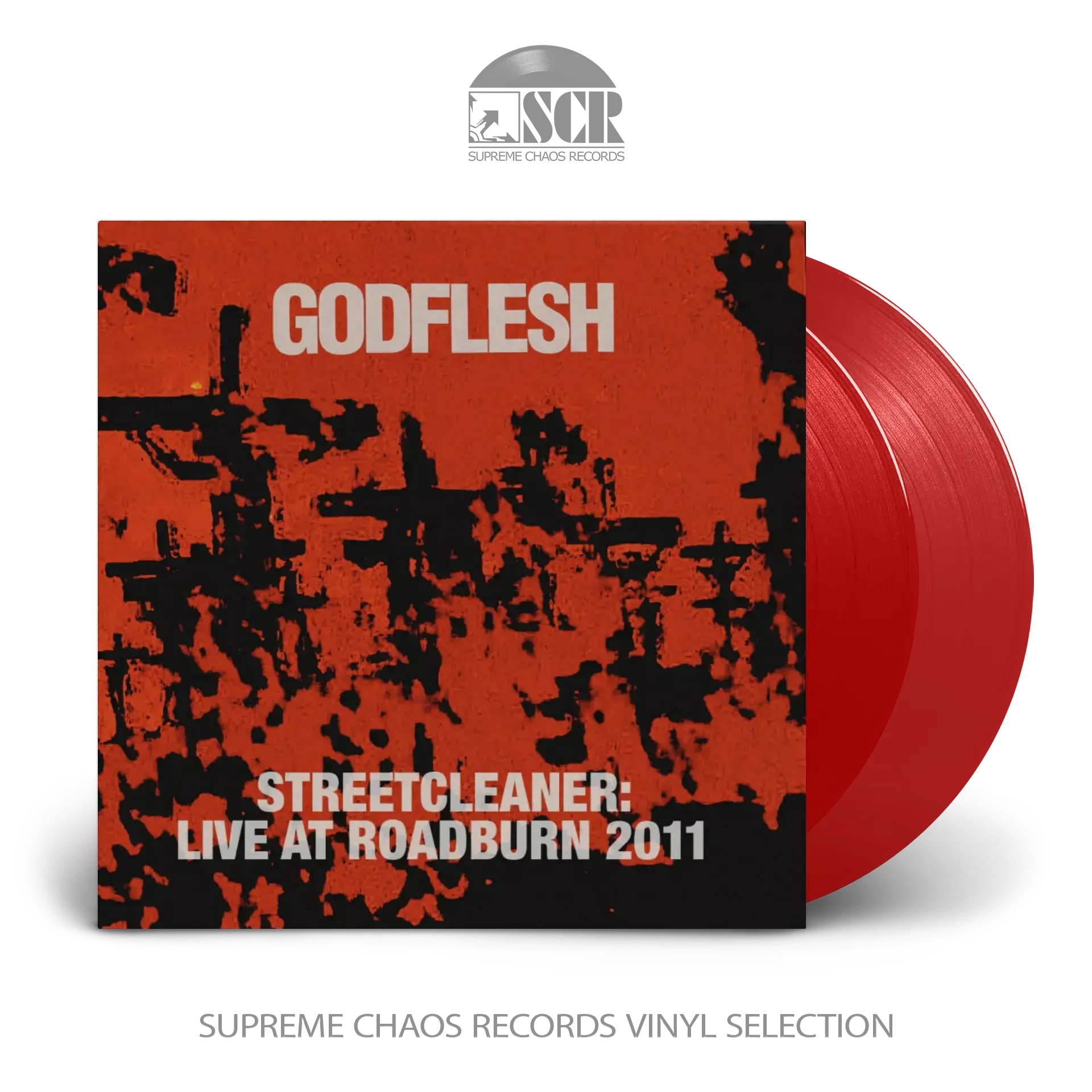 GODFLESH - Streetcleaner - Live At Roadburn 2011 · RED 2LP (Sludge Vinyl)
