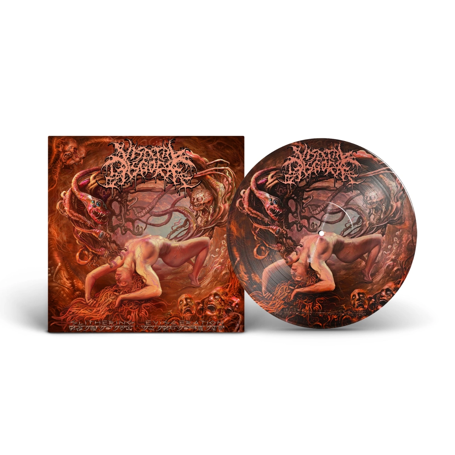 VISCERAL DISGORGE - Slithering Evisceration · PICTURE LP (Brutal Death Metal Vinyl)
