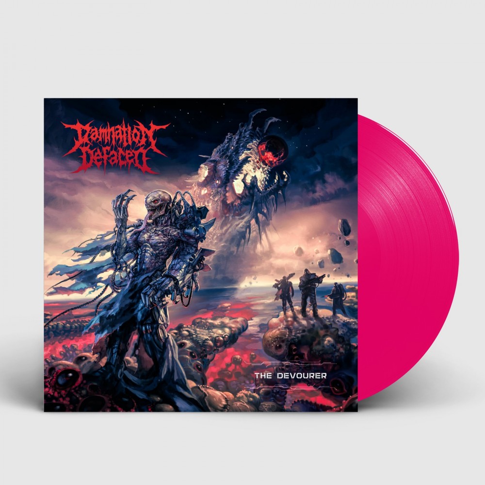 DAMNATION DEFACED - The Devourer · PINK LP DAMNATION DEFACED - The Devourer · PINK LP (Death Metal Vinyl)