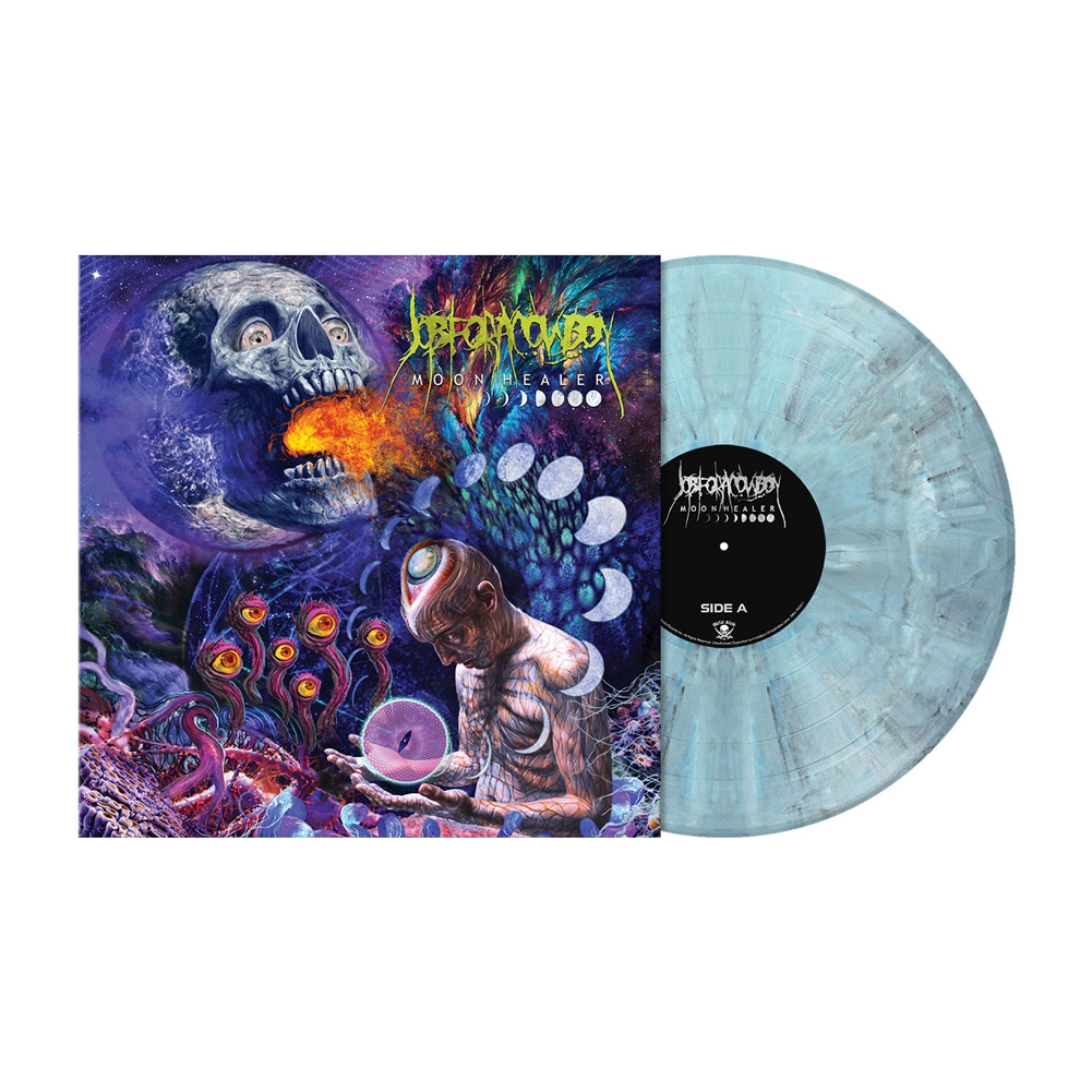 JOB FOR A COWBOY - Moon Healer · ICE BLUE MARBLED LP JOB FOR A COWBOY - Moon Healer · ICE BLUE MARBLED LP (Death Metal Vinyl)