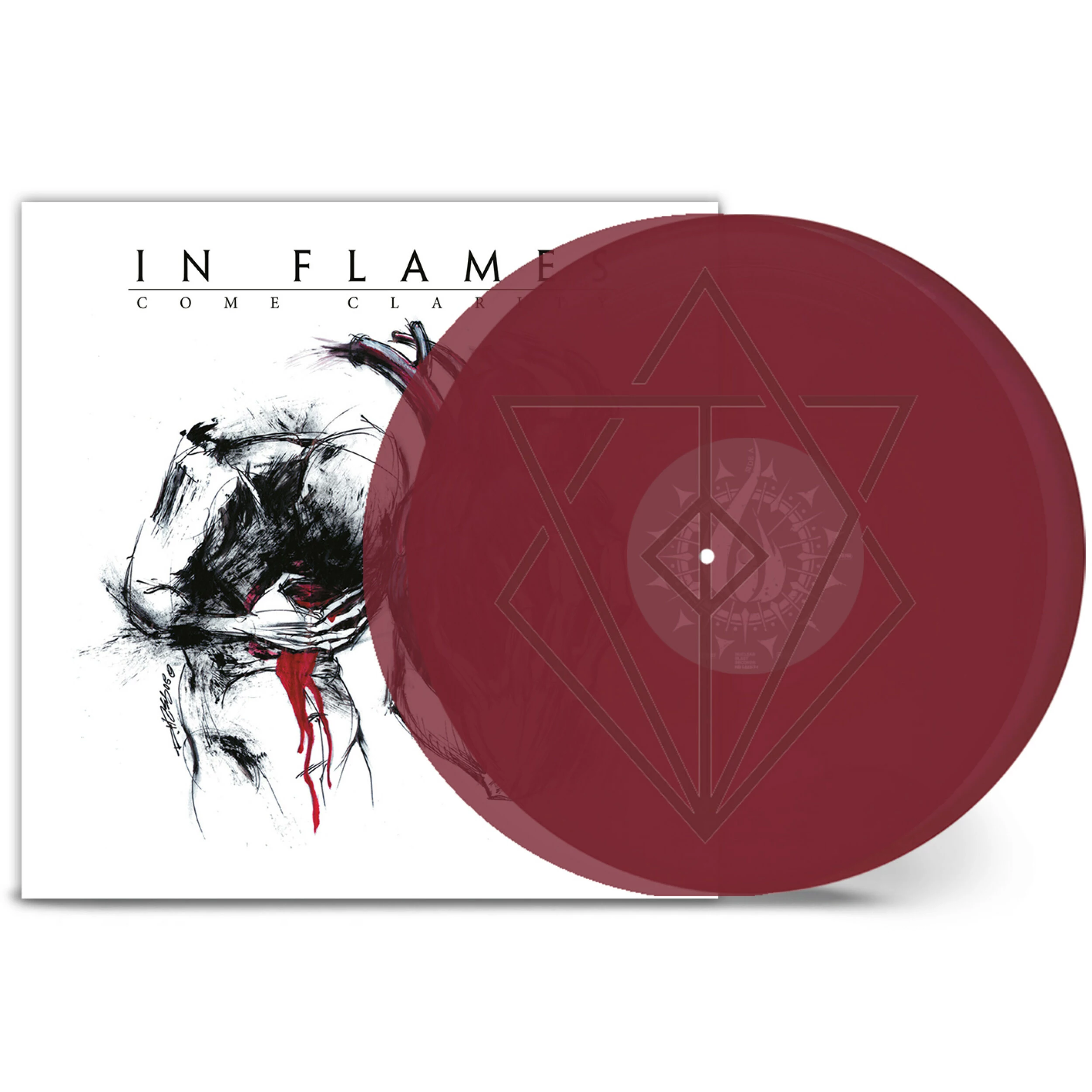 IN FLAMES - Come Clarity [TRANSPARENT VIOLET DLP]