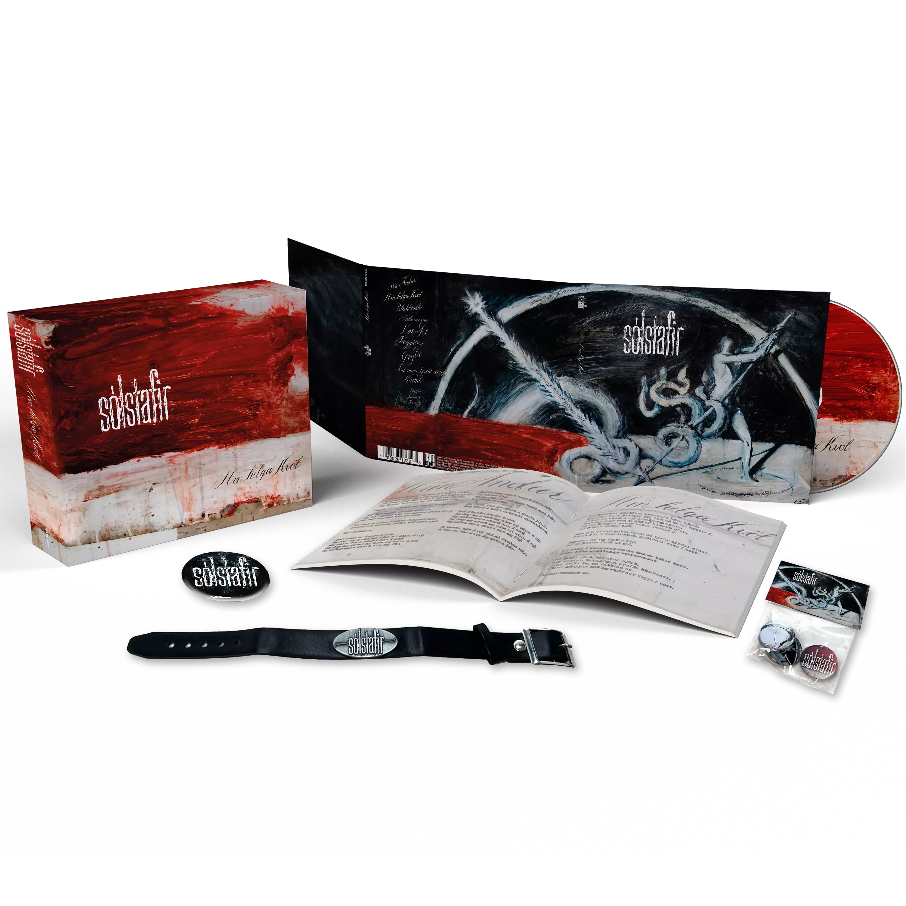 SOLSTAFIR - Hin Helga Kvöl · CD BOXSET SOLSTAFIR - Hin Helga Kvöl · CD BOXSET (Alternative Rock CDs)