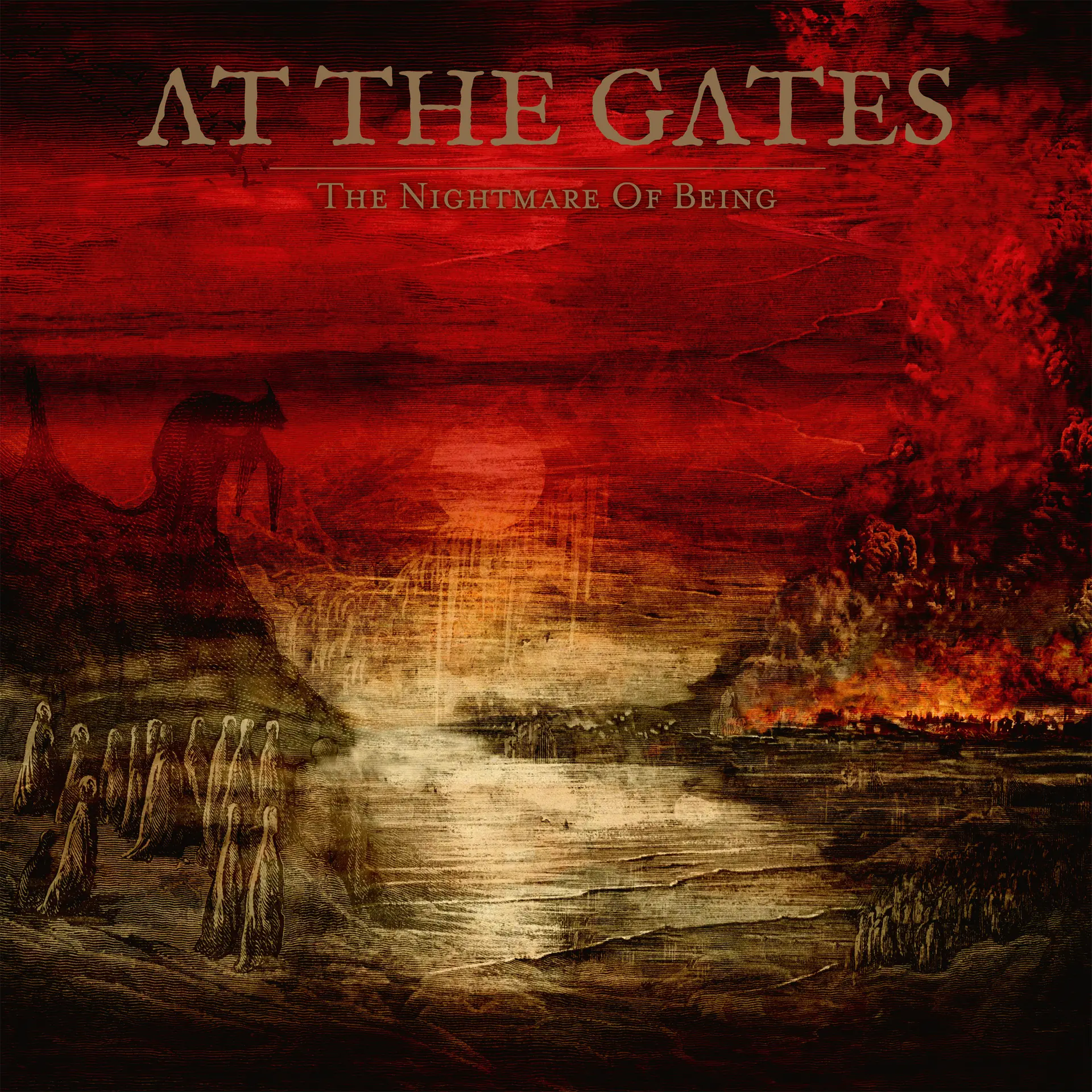 AT THE GATES - The Nightmare Of Being · GOLD LP 1