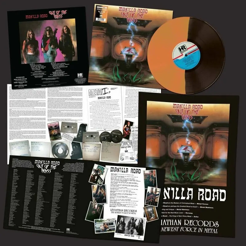 MANILLA ROAD · Out Of The Abyss | BI-COLOR LP MANILLA ROAD · Out Of The Abyss | BI-COLOR LP (Heavy Metal Vinyl)