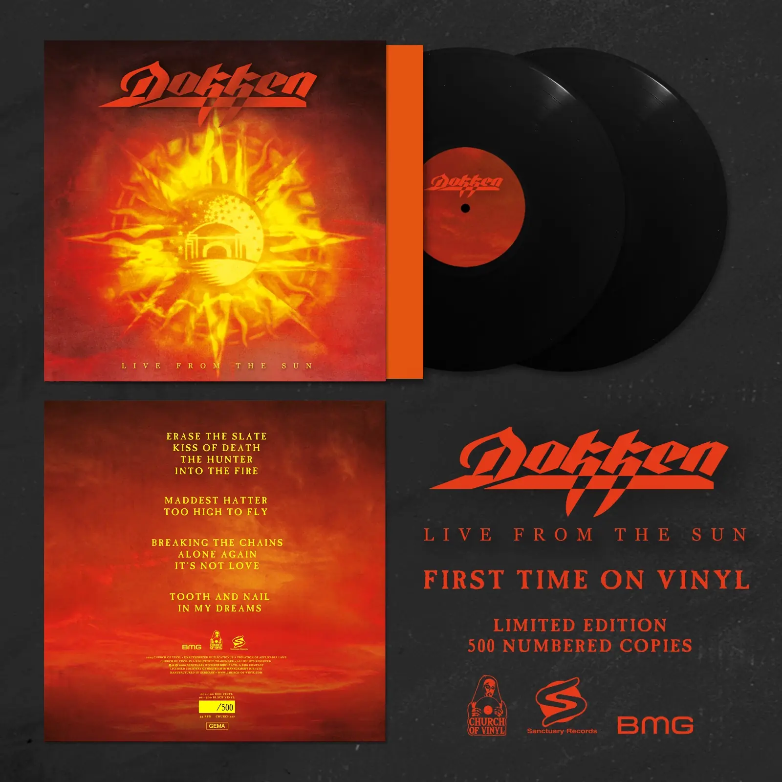 DOKKEN - Live From The Sun · BLACK DLP
