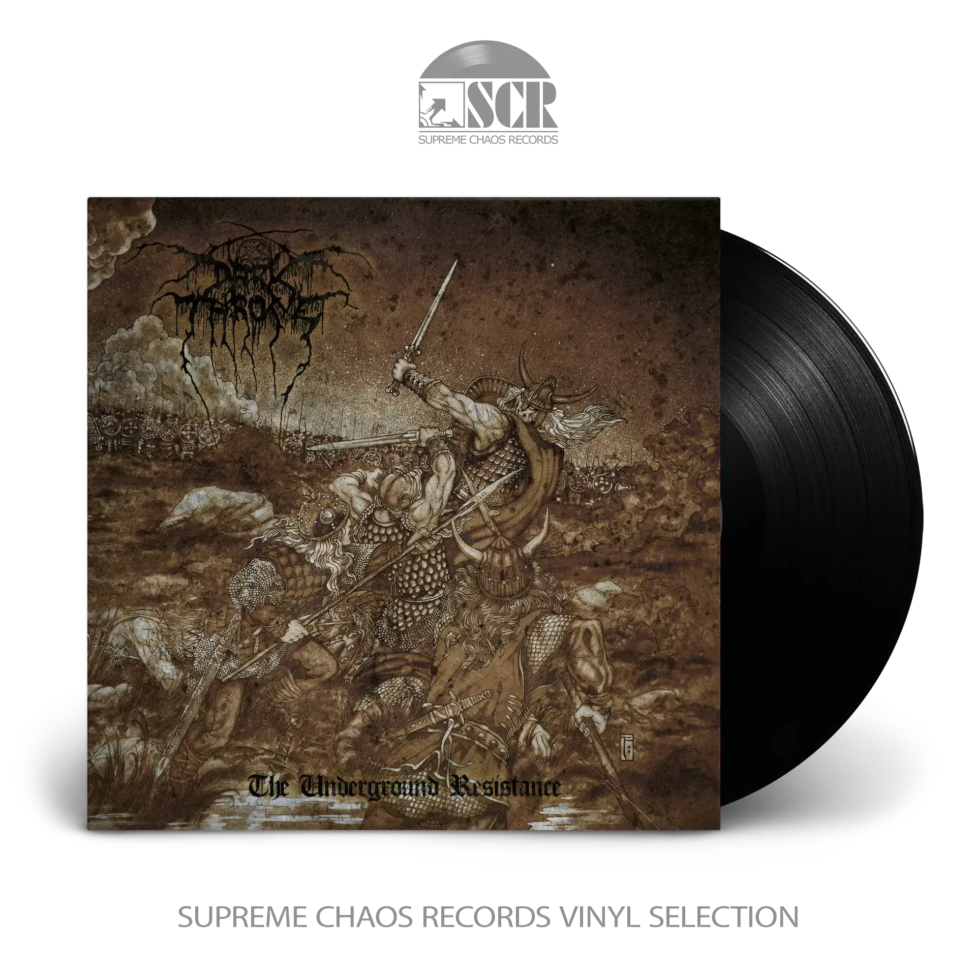 DARKTHRONE - The Underground Resistance (Re-Release) · BLACK LP DARKTHRONE - The Underground Resistance (Re-Release) · BLACK LP (Black Metal Vinyl)