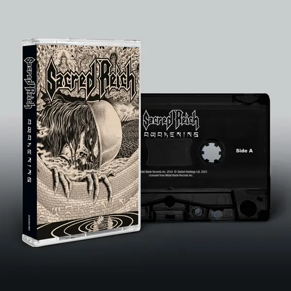 SACRED REICH - Awakening · BLACK TAPE SACRED REICH - Awakening · BLACK TAPE (Thrash Metal Tapes)