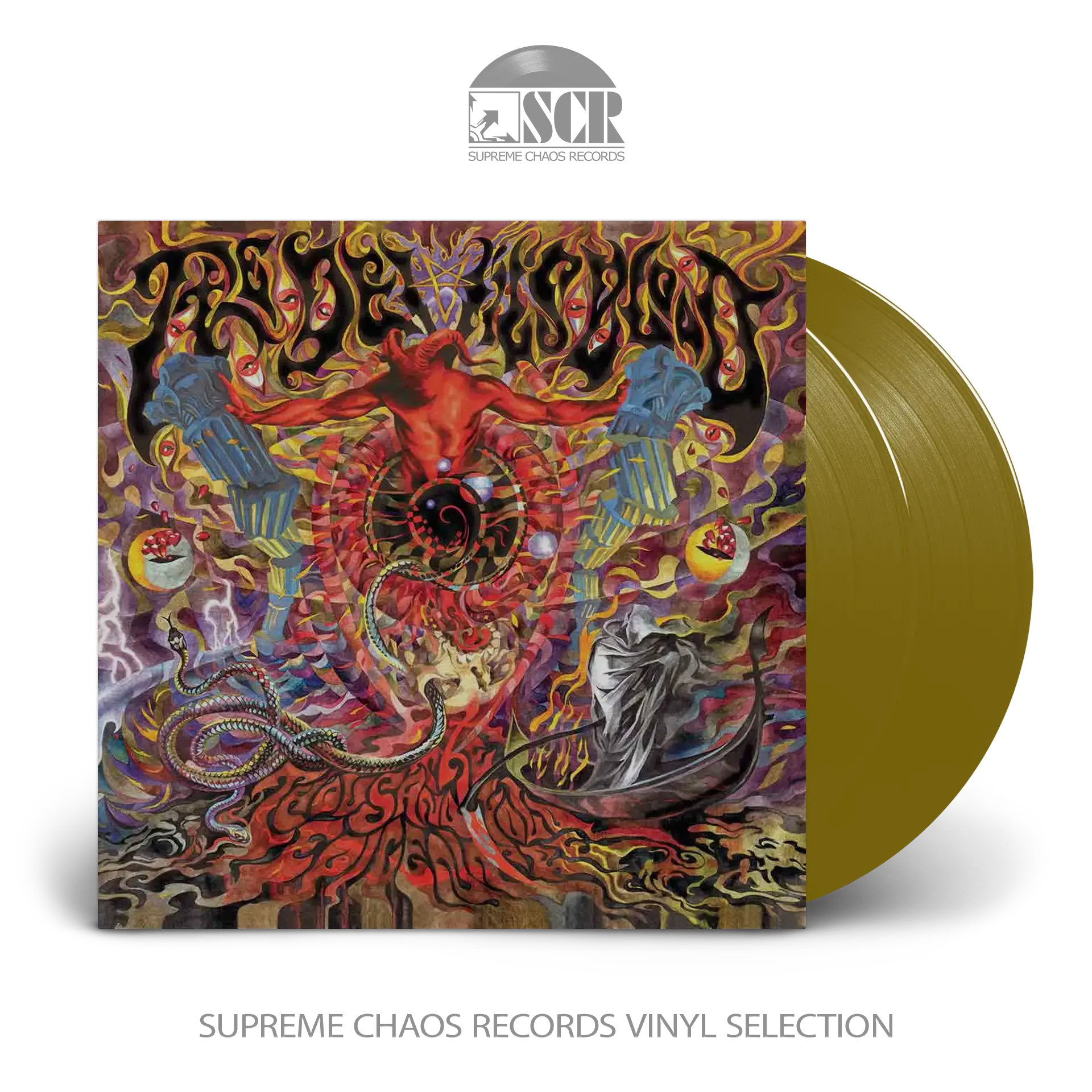THE DEVIL'S BLOOD · The Thousandfold Epicentre | GOLD 2LP THE DEVIL'S BLOOD · The Thousandfold Epicentre | GOLD 2LP (Hard Rock Vinyl)